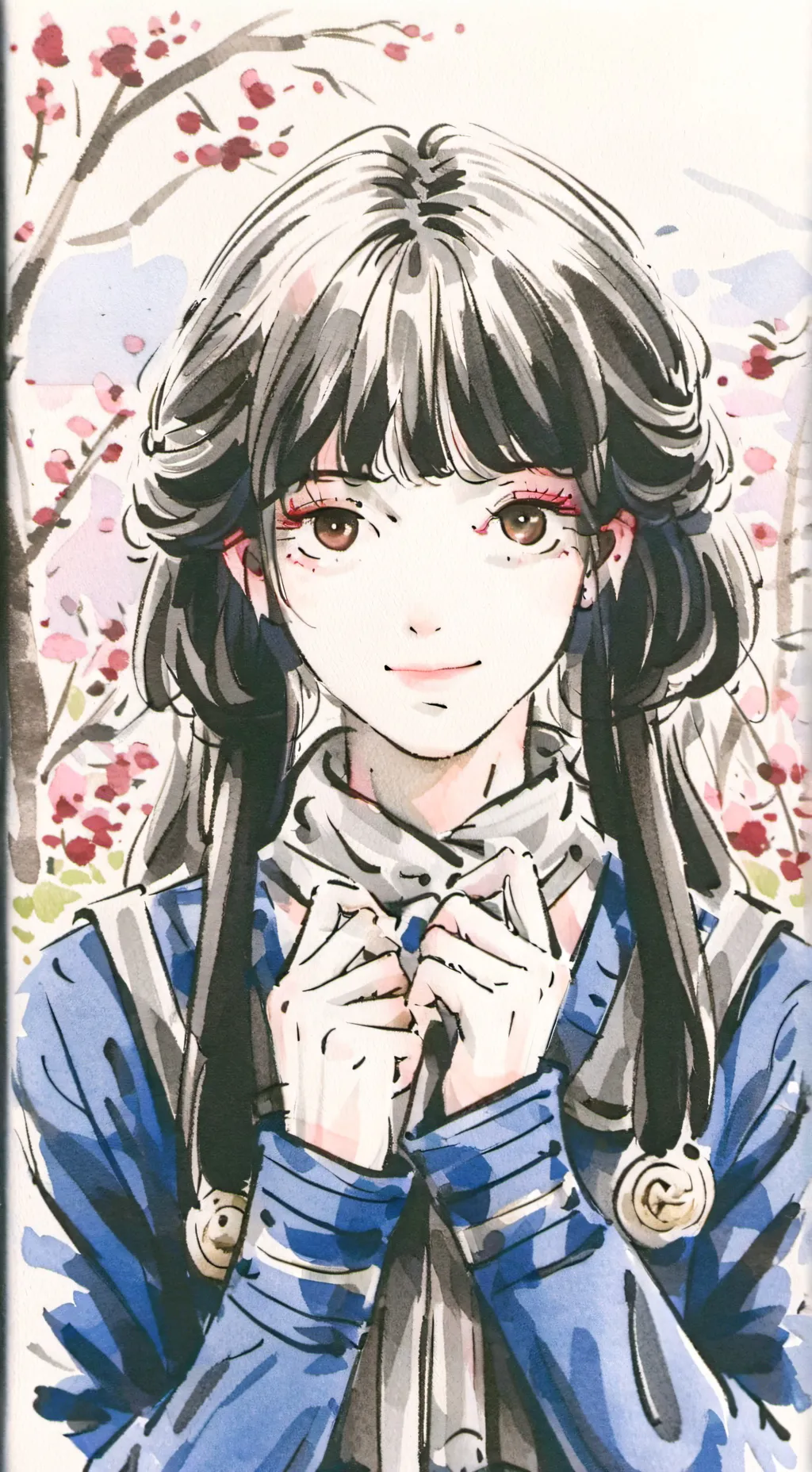 ai character: 《!School day!》 background