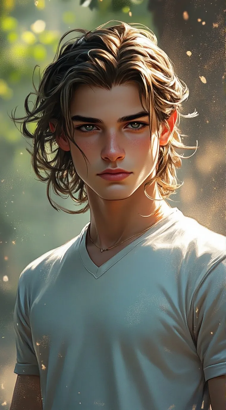 ai character: Adrian  background