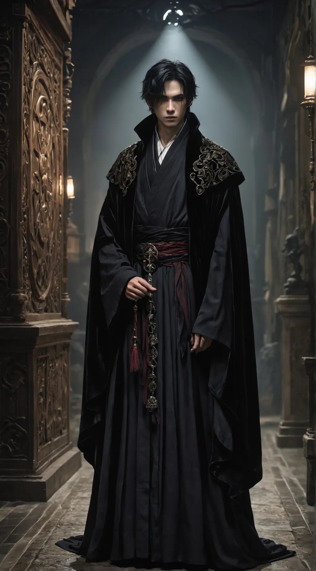 ai character: Lucien background