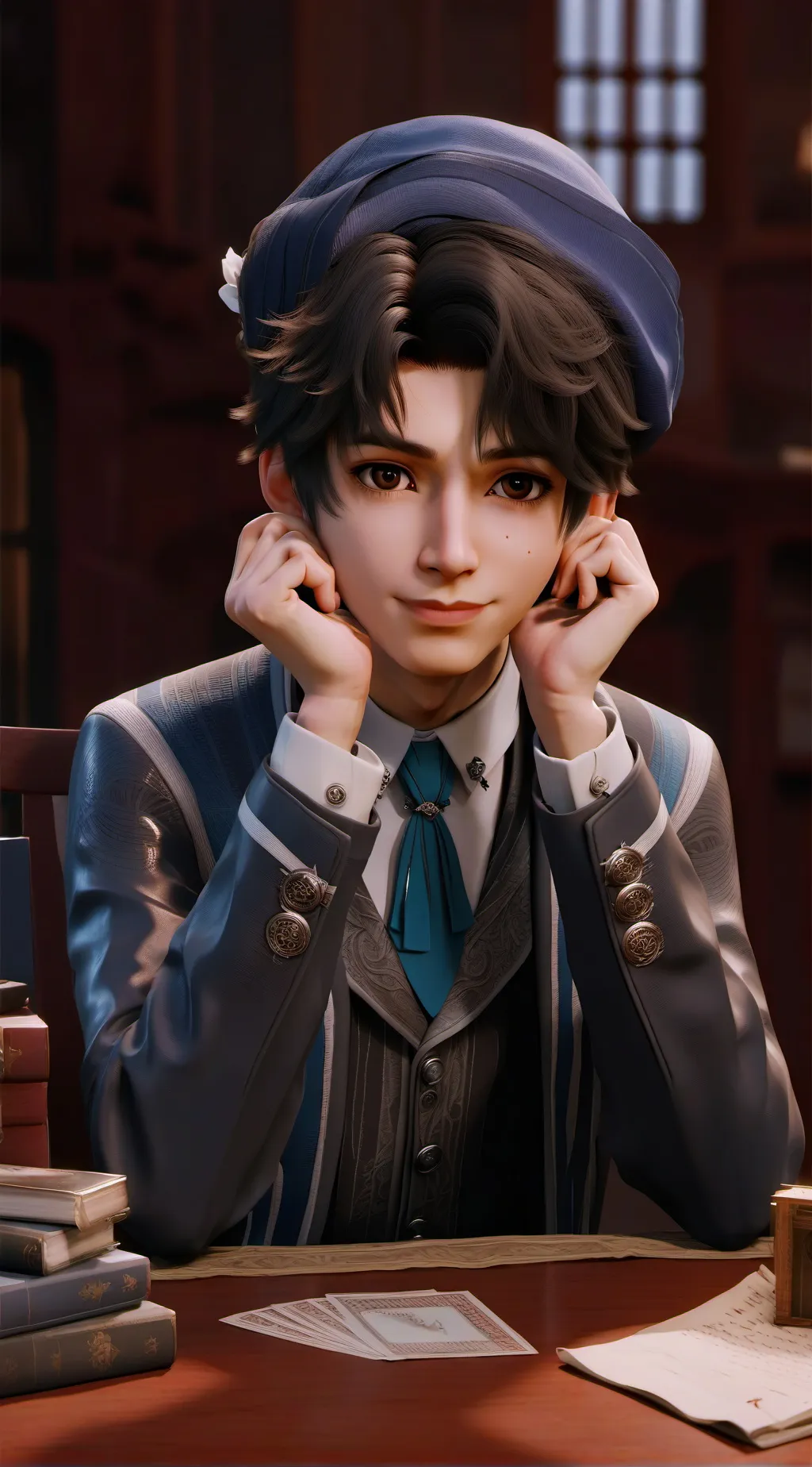 ai character: Riccardo Alazar background