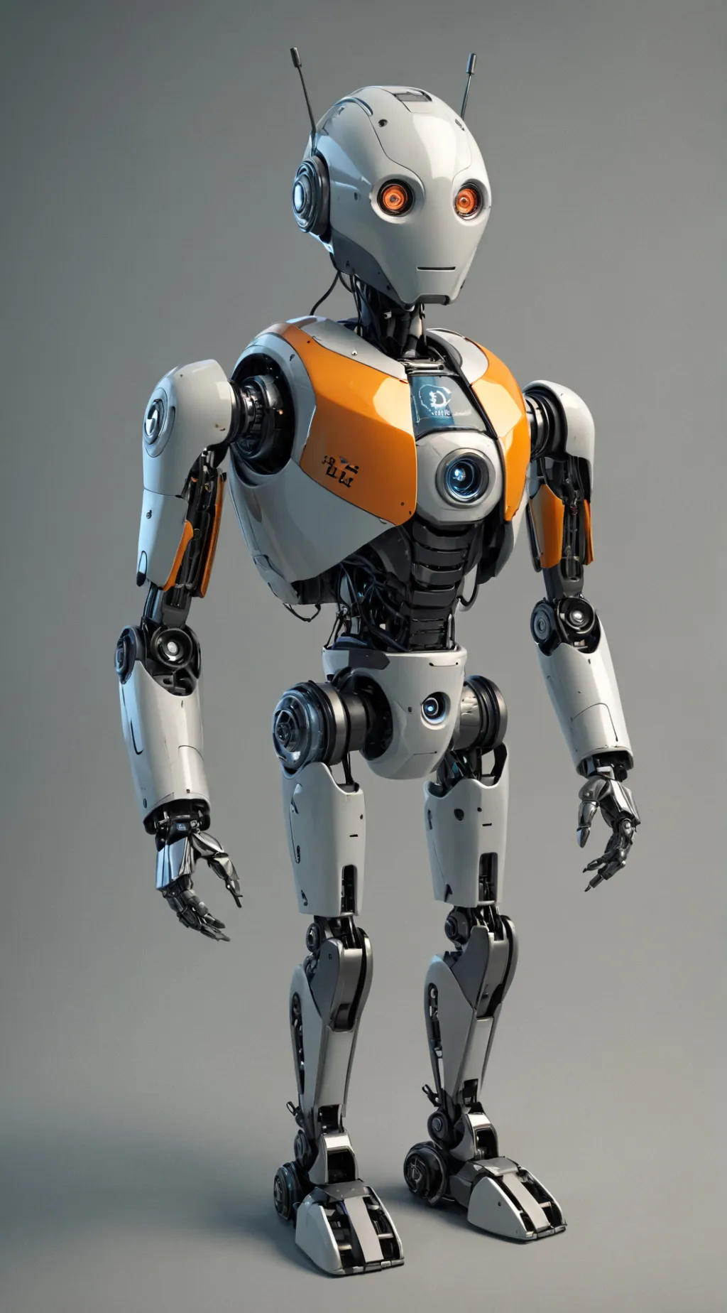 ai character: Meme robot background