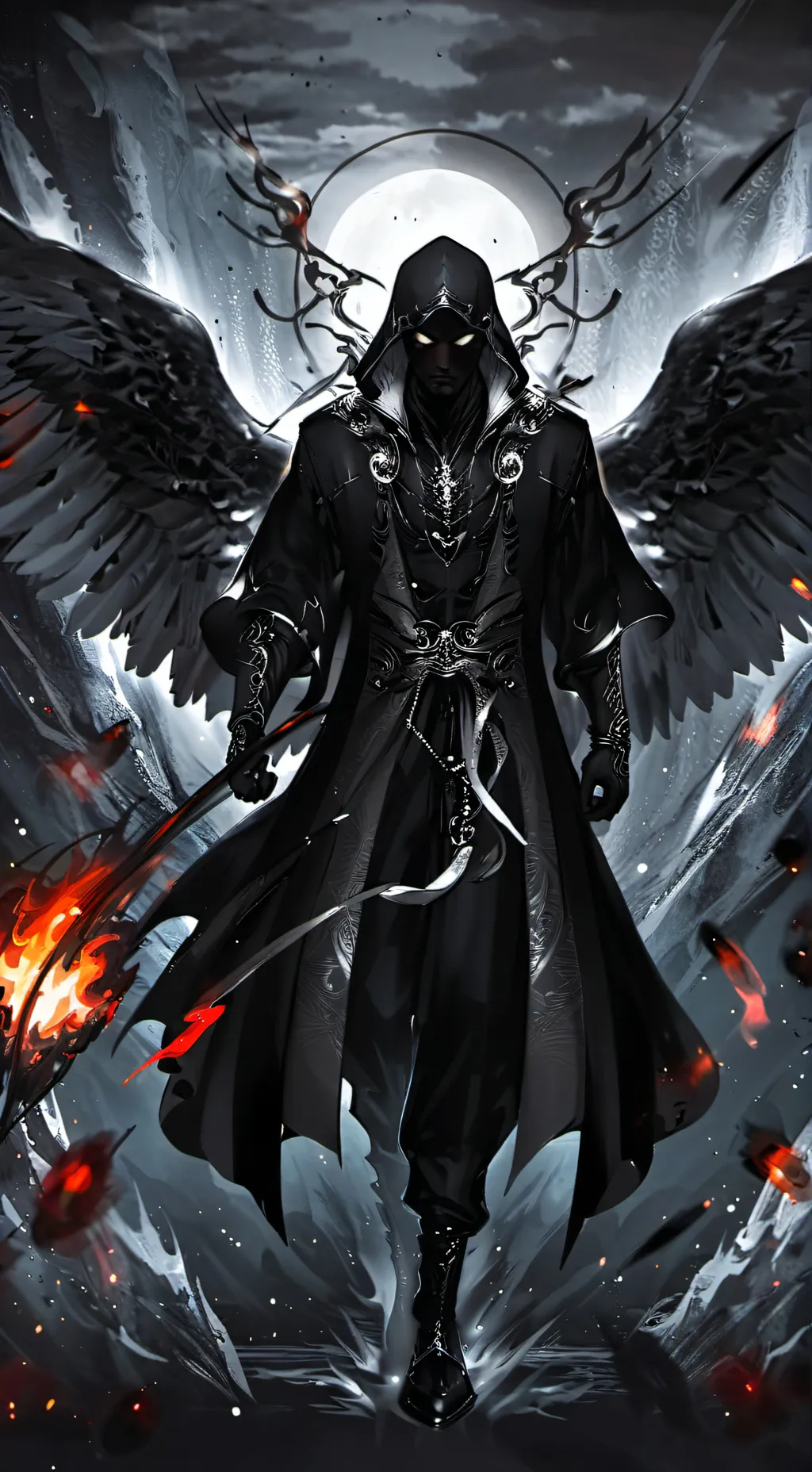ai character: Shadow Reaper background