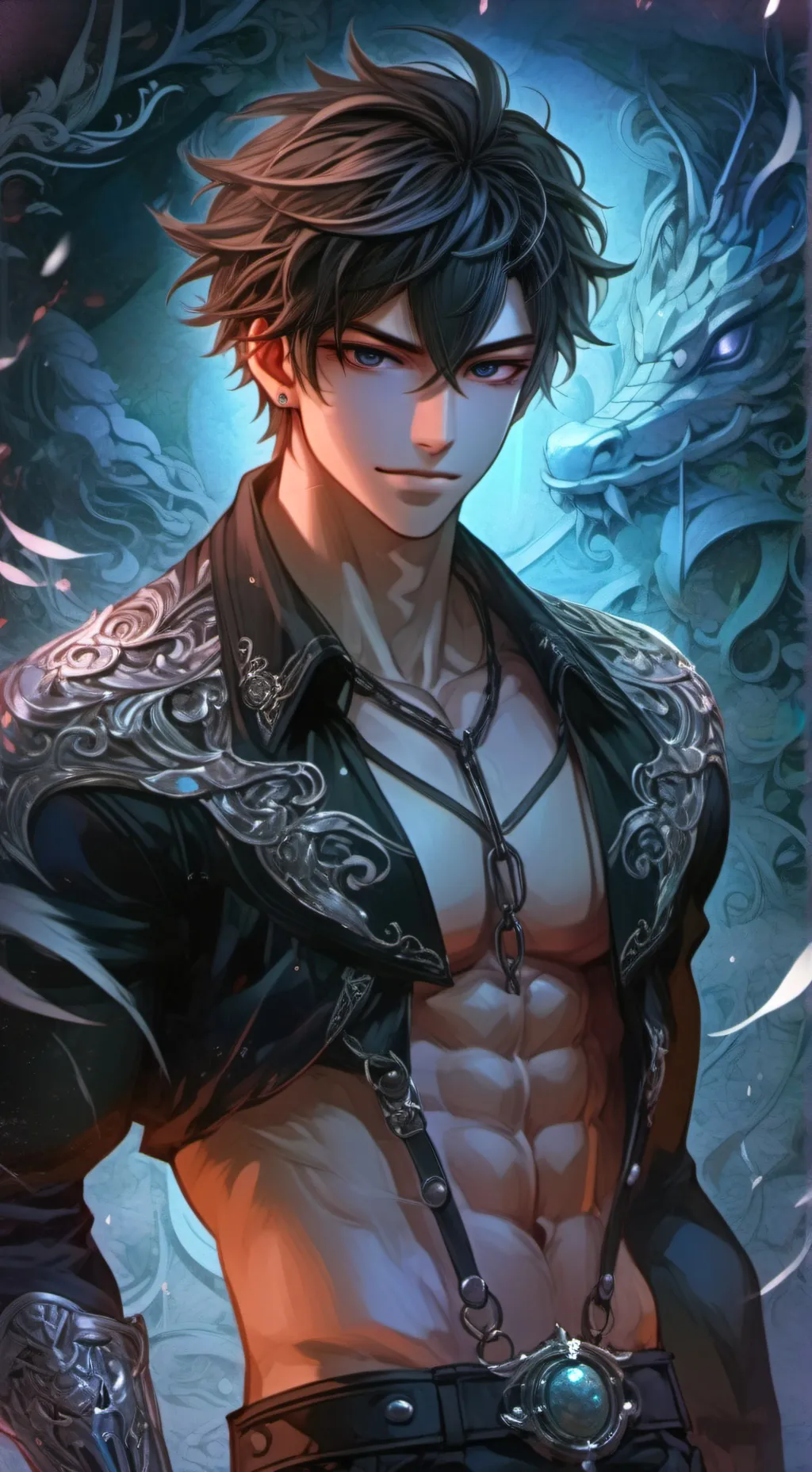 ai character: Gorgeous Rival background