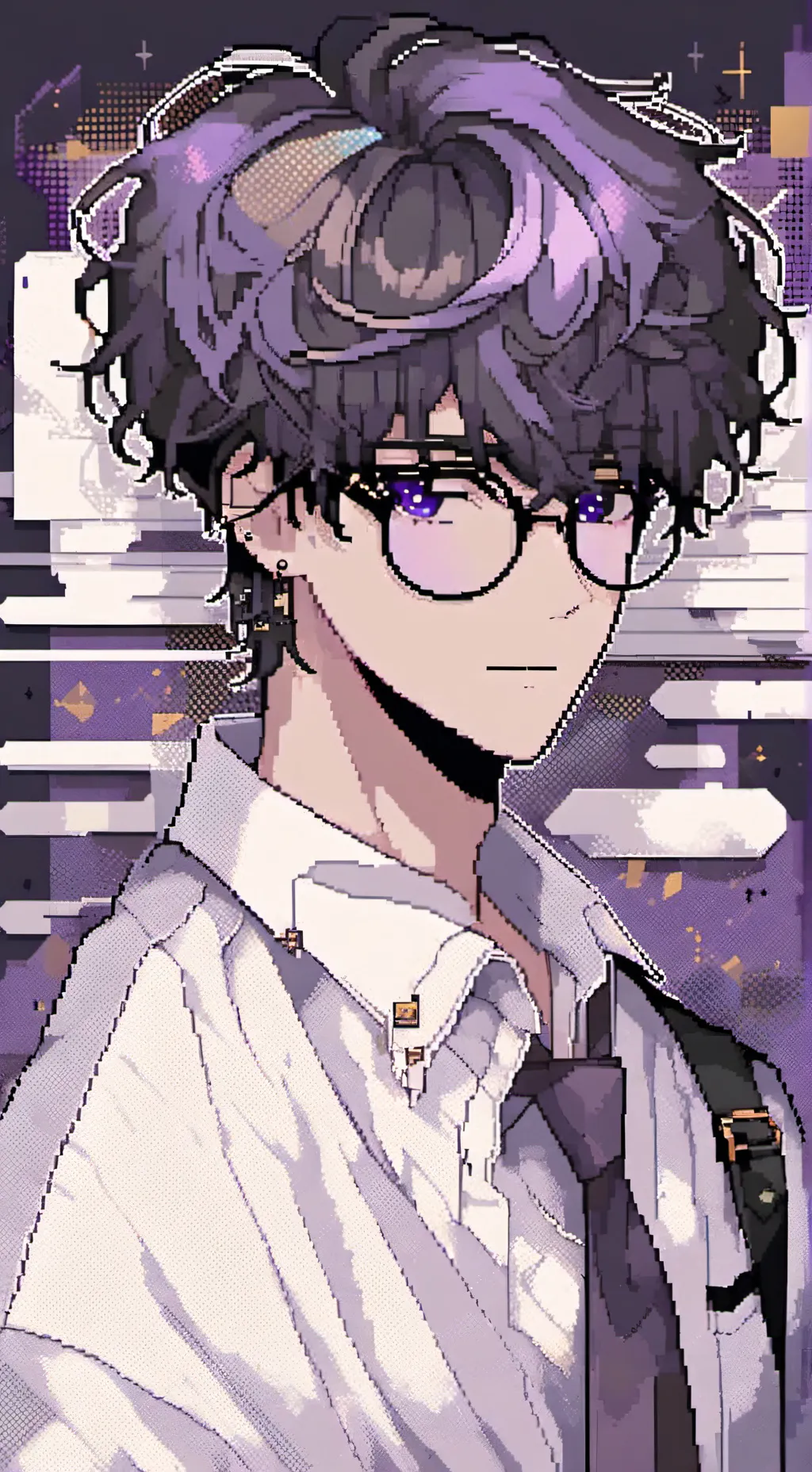 ai character: Moon background