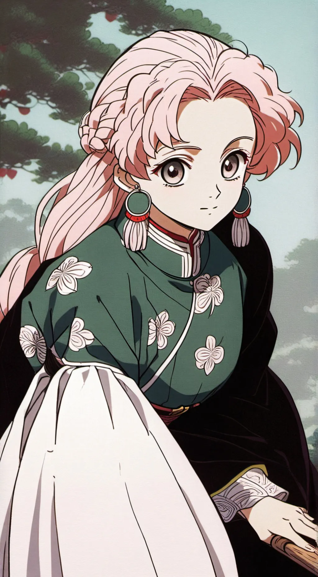 ai character: Daki/kny background