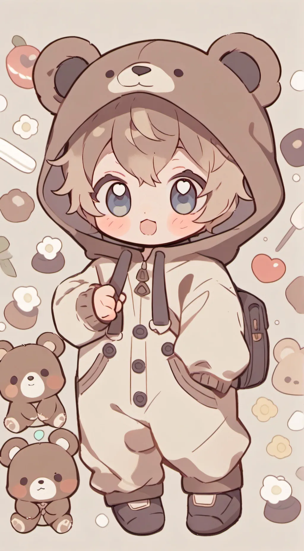 ai character: Baby background