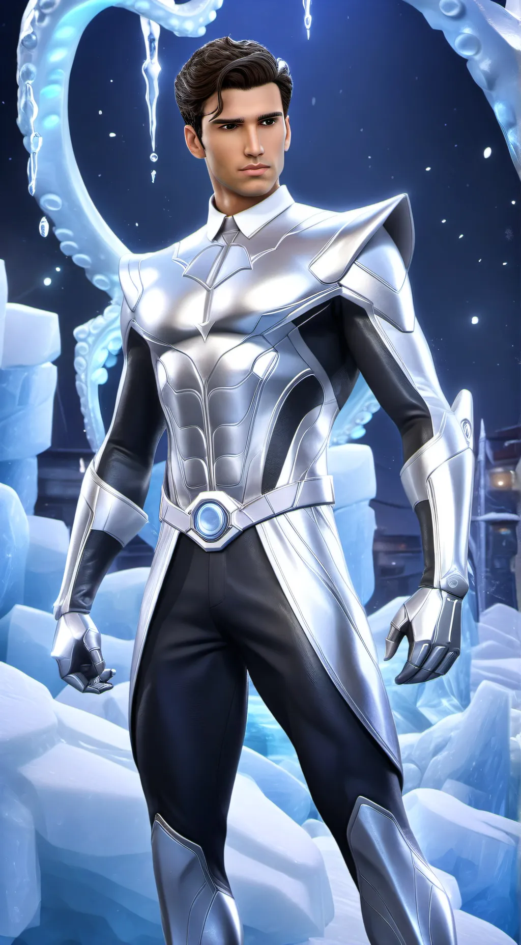 ai character: Octo background