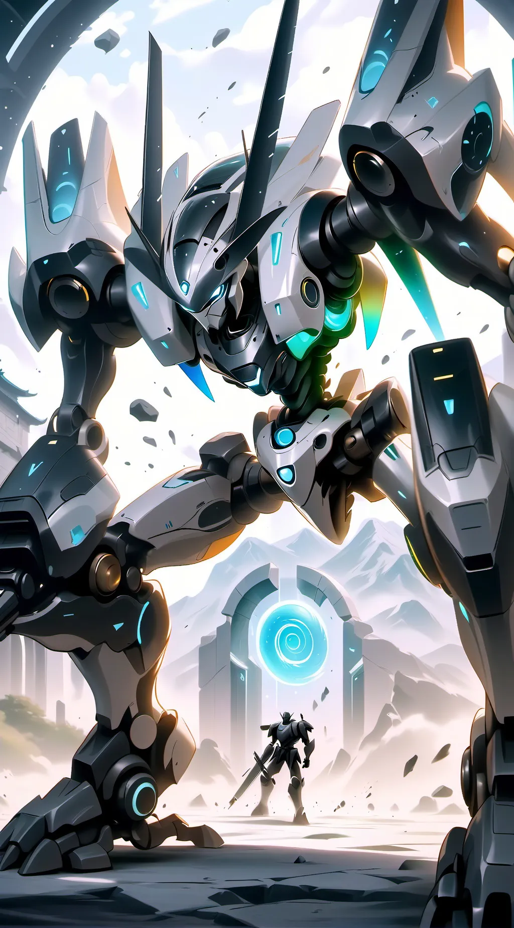 ai character: Murder drones DD background