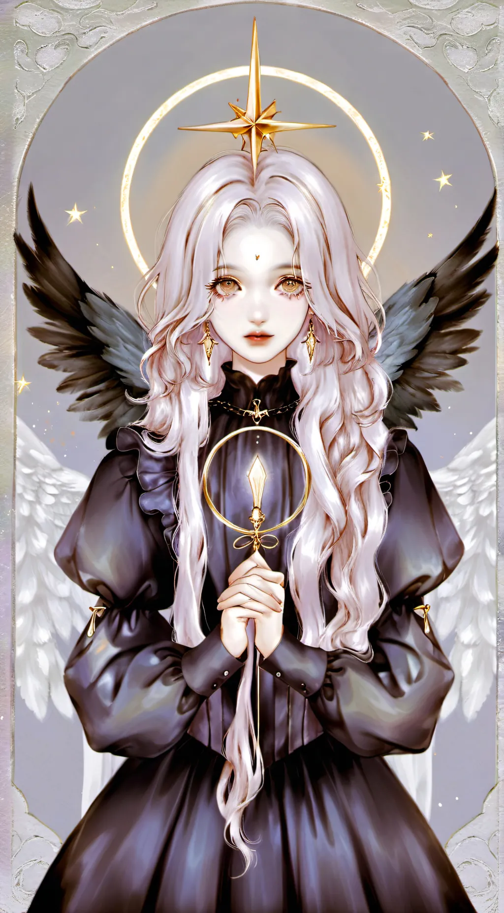 ai character: lute background