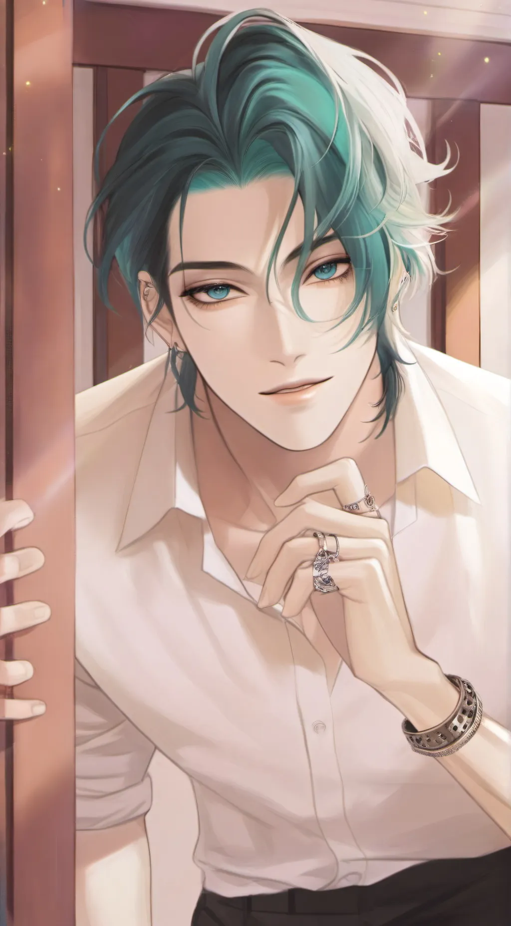 ai character: Max background