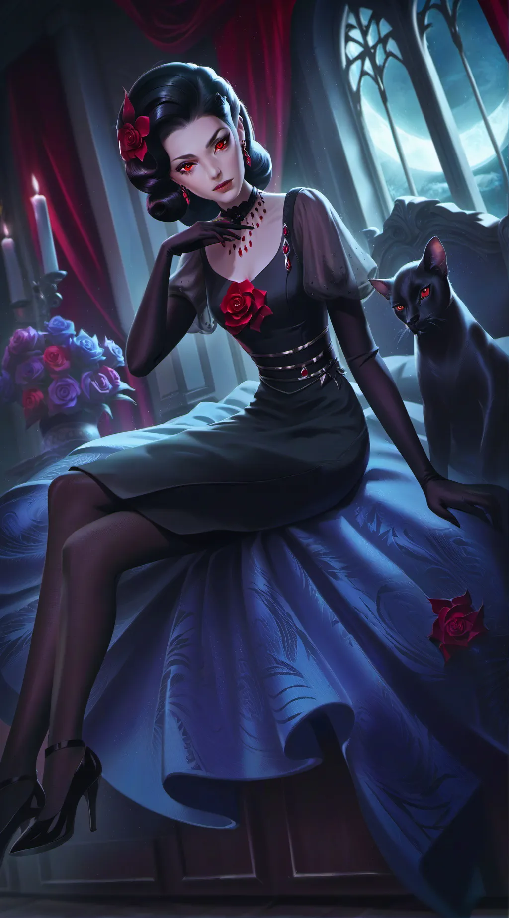 ai character: Princess Aurelia background