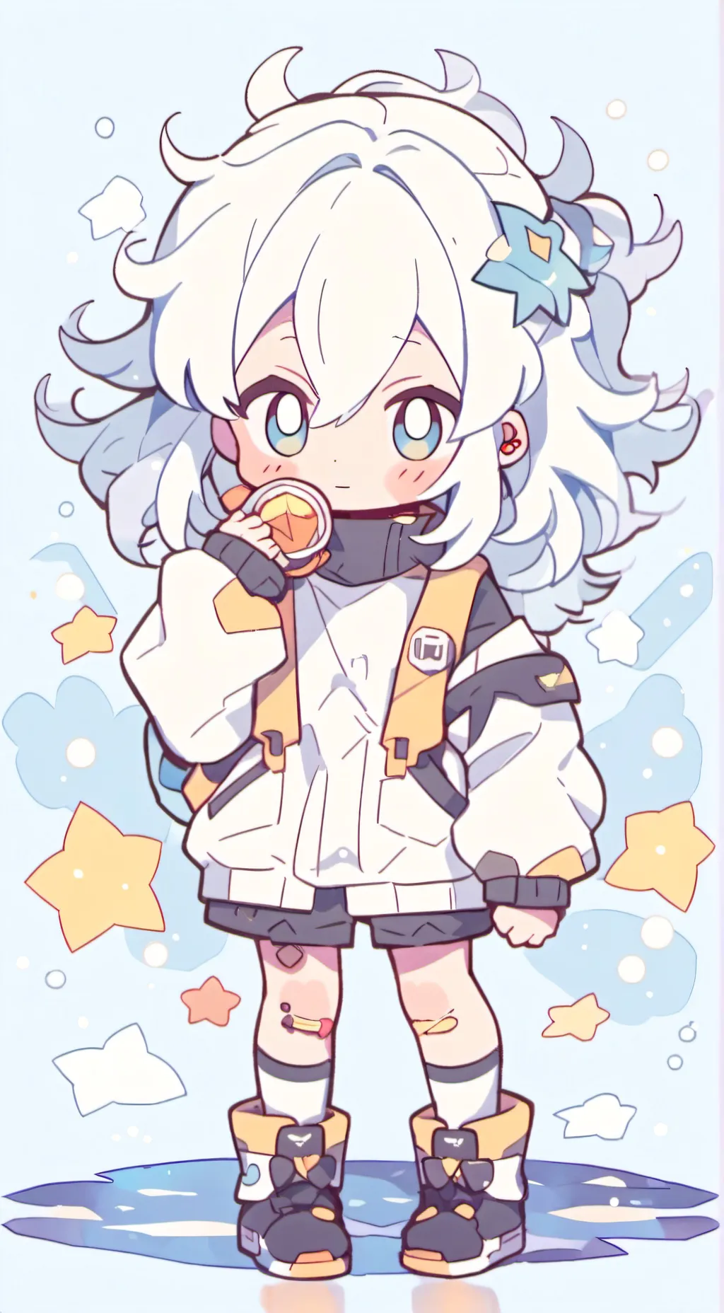 ai character: Mha  background