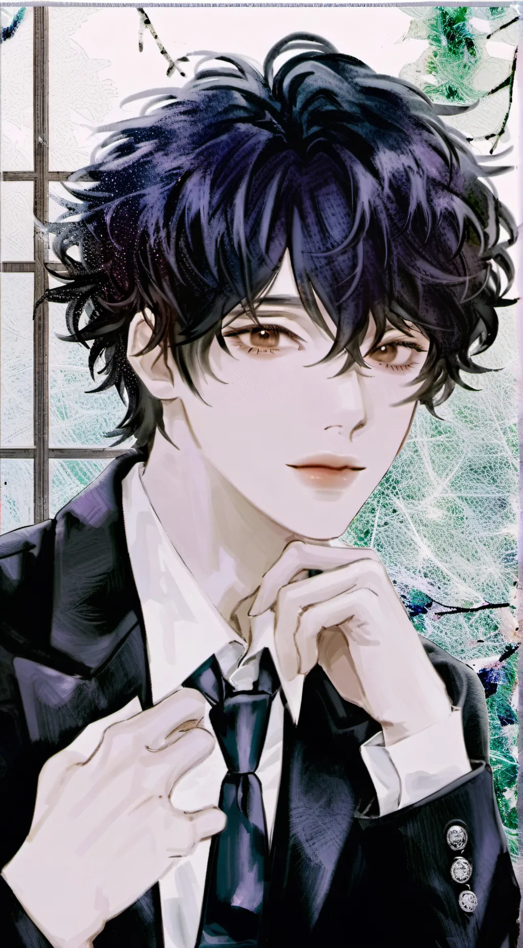 ai character: Enemy/ to lovers? background