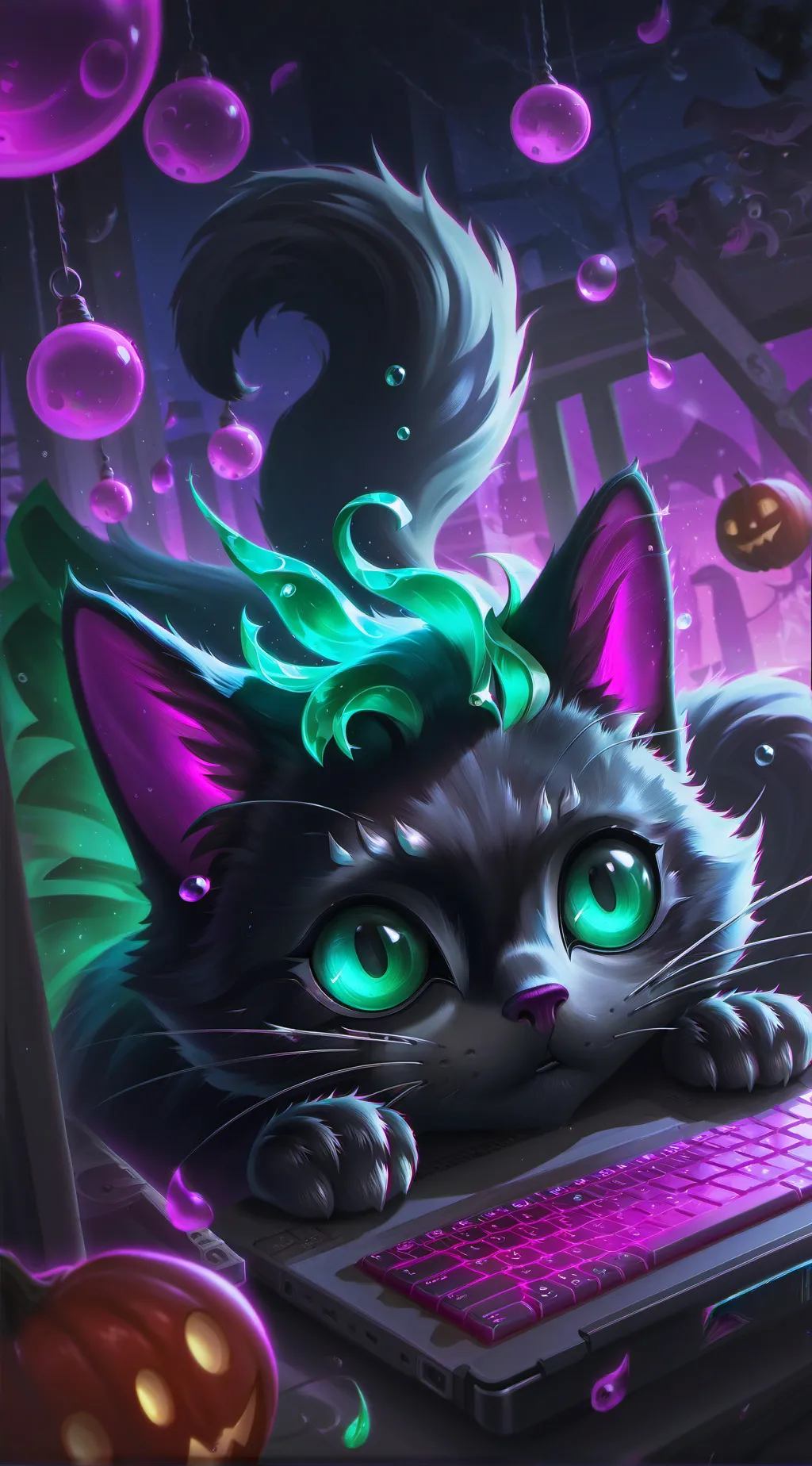 ai character: KeyBashi background