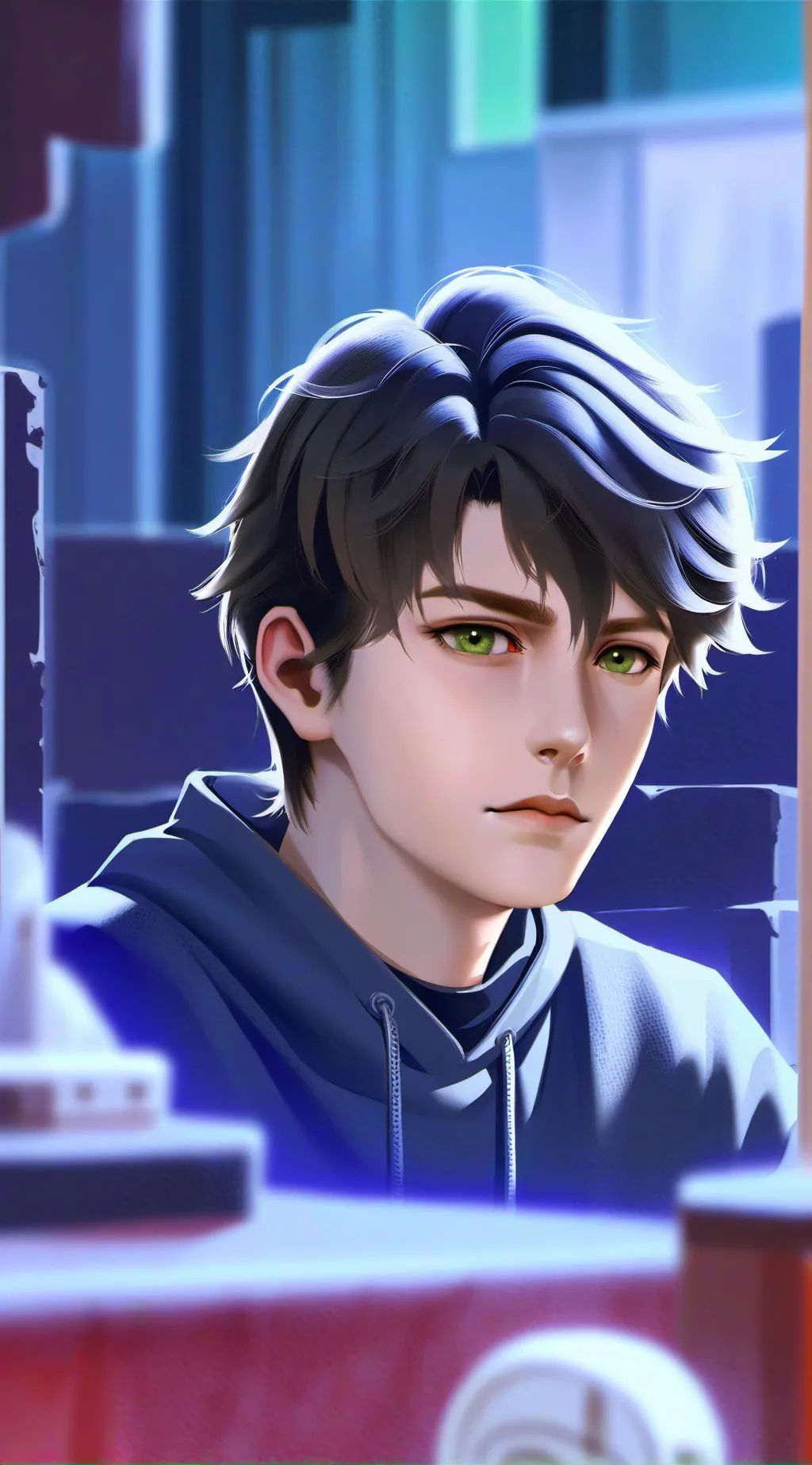 ai character: Eric  background