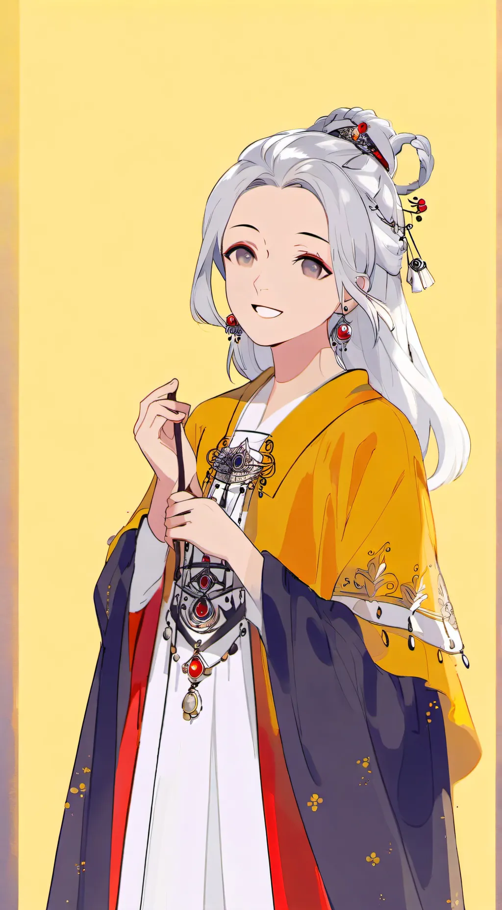 ai character: Grandma betty background