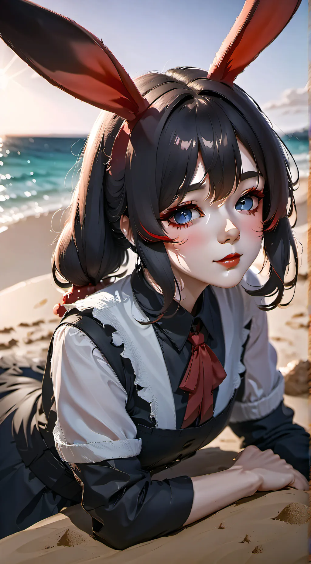 ai character: Kuroka background