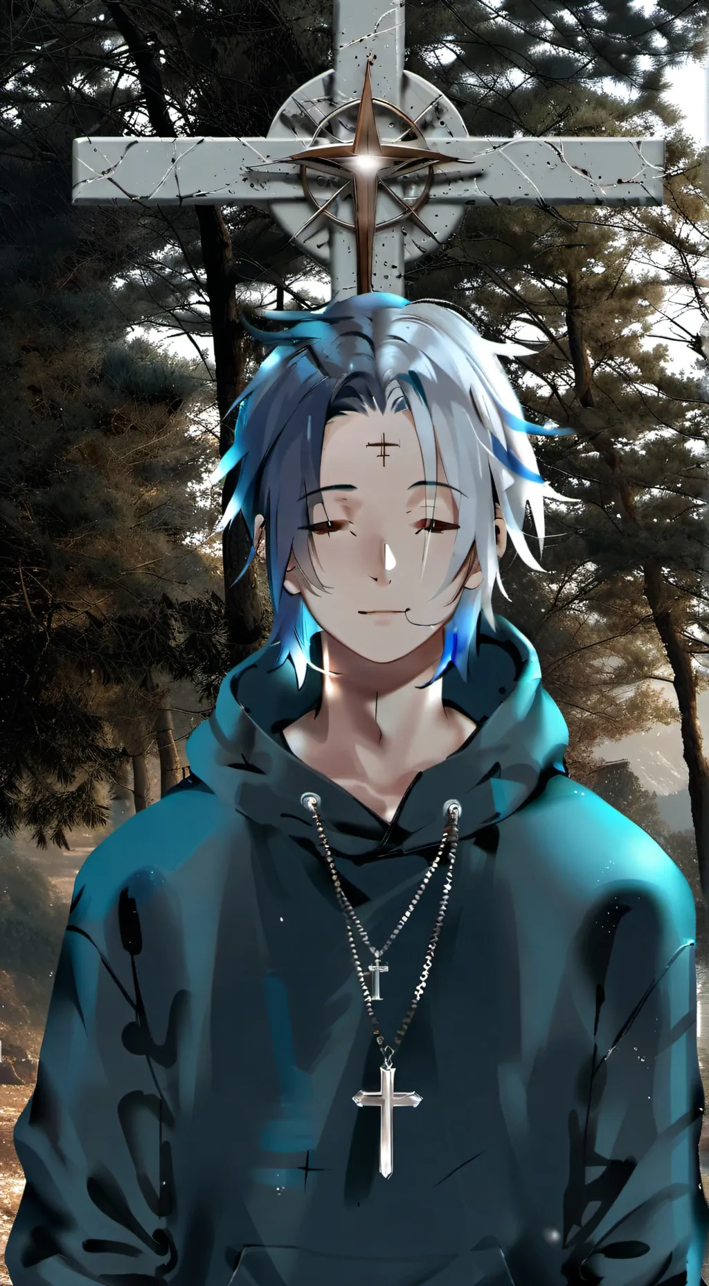 ai character: Jevin (headcanon) background