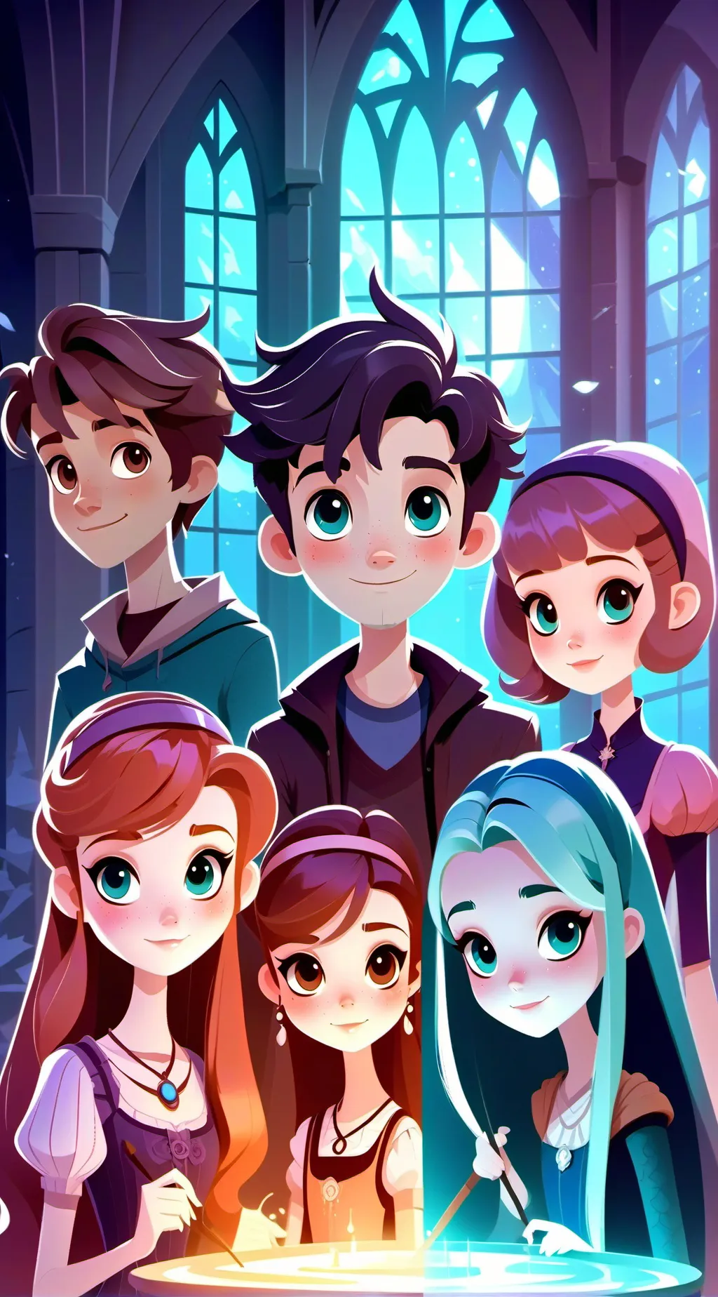 ai character: Middle schoolers background