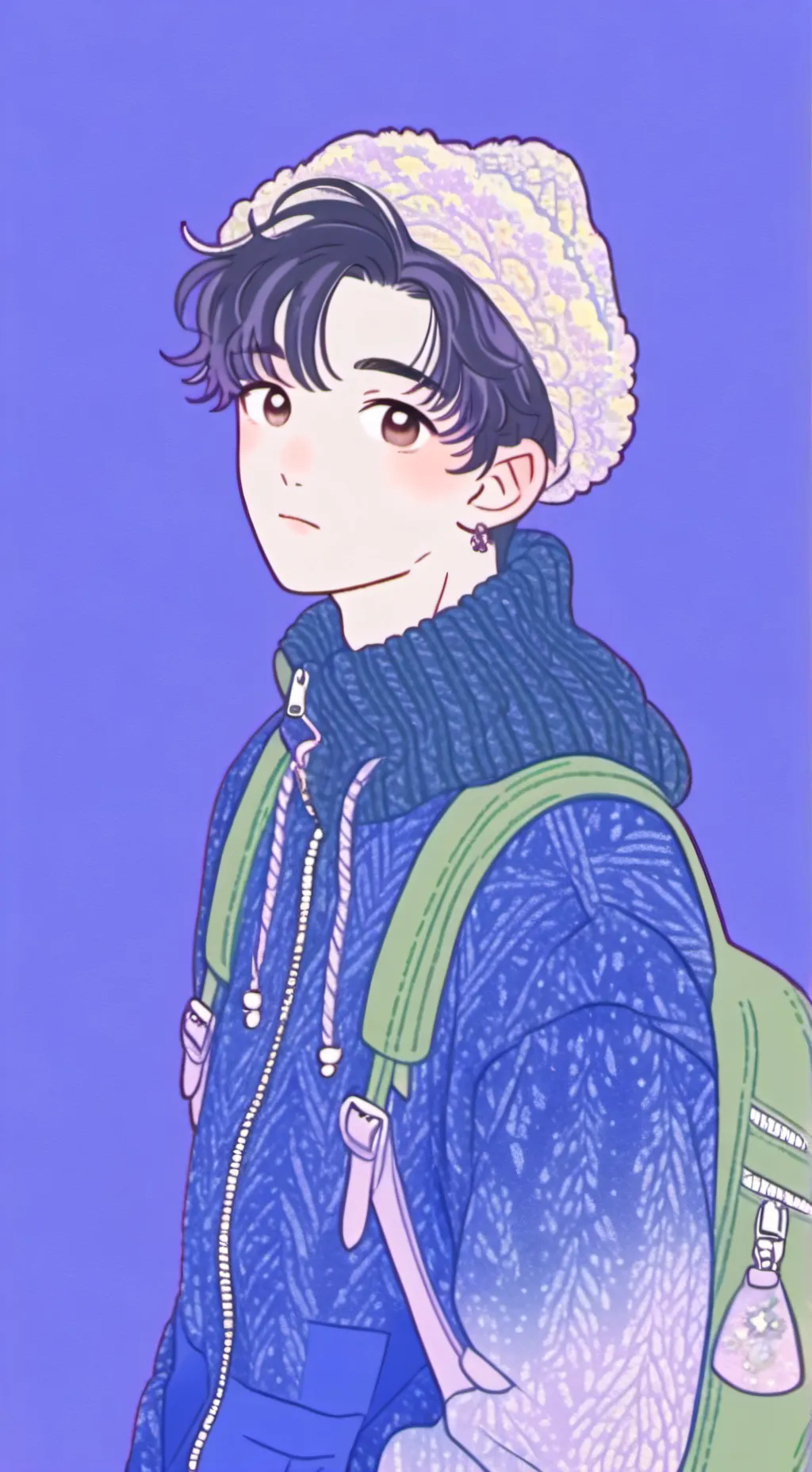 ai character: Adam🌈 background