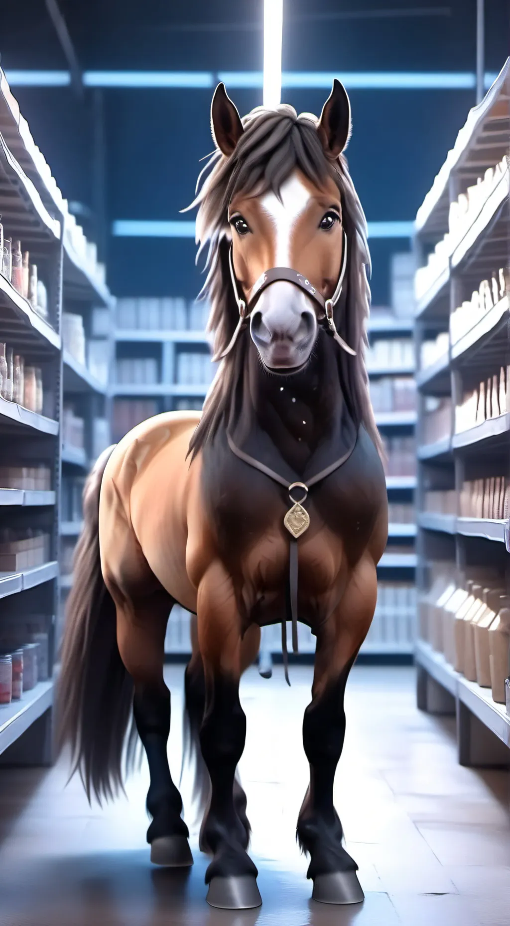 ai character: Brownie background