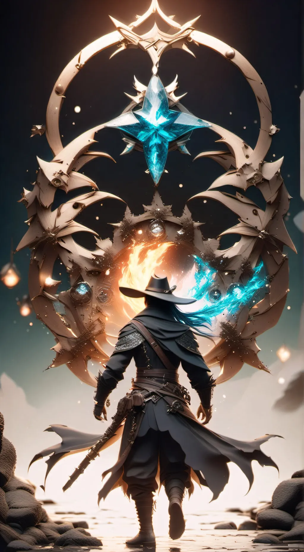 ai character: Witch wives  background