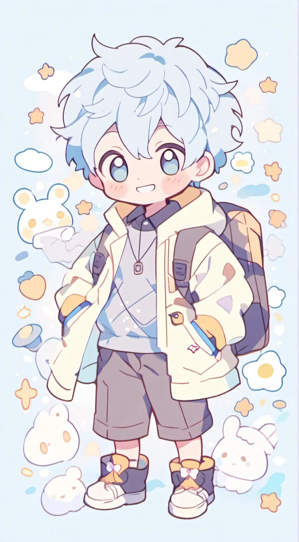 ai character: Random thing background