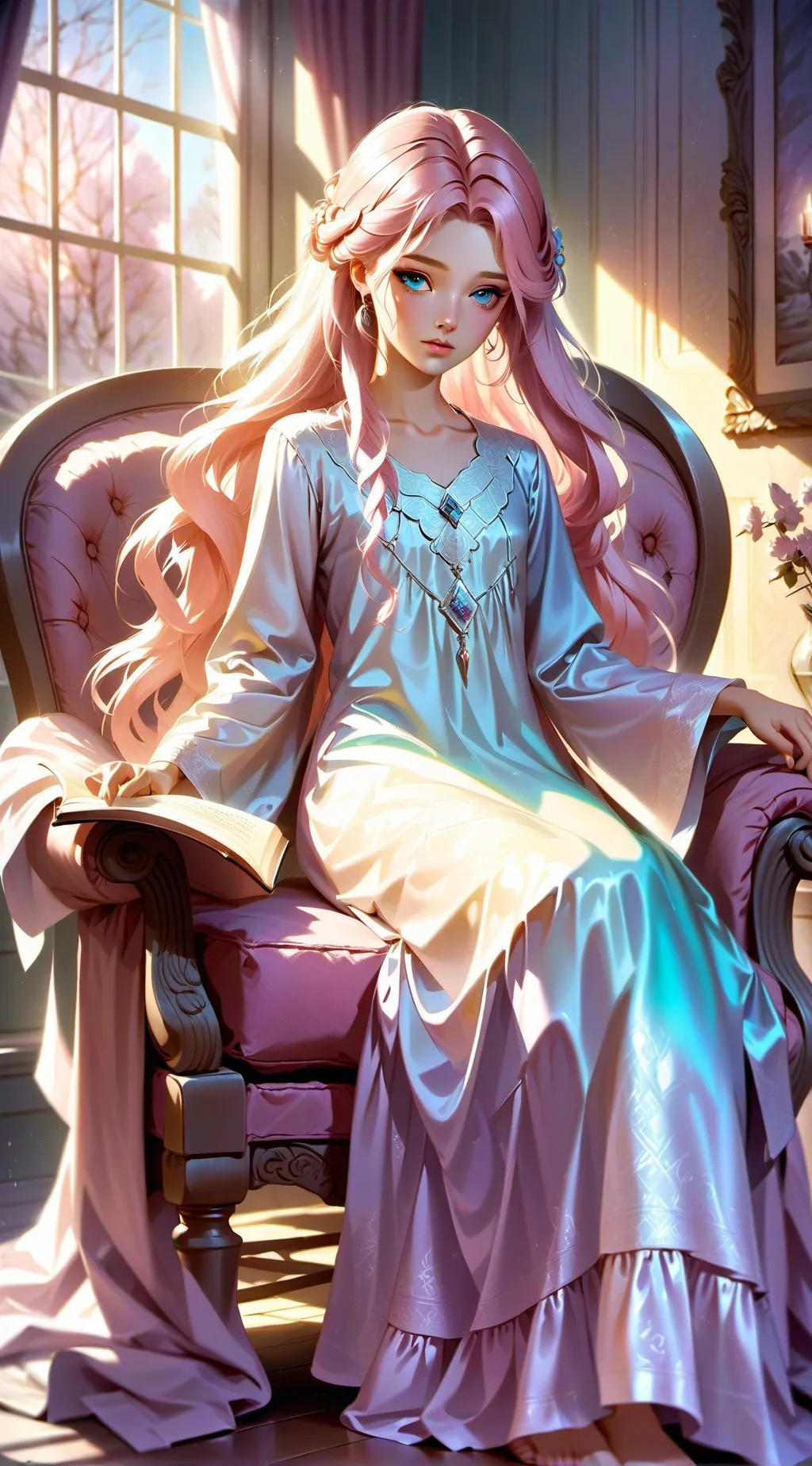 ai character: Vampire Katsuki🩸 background