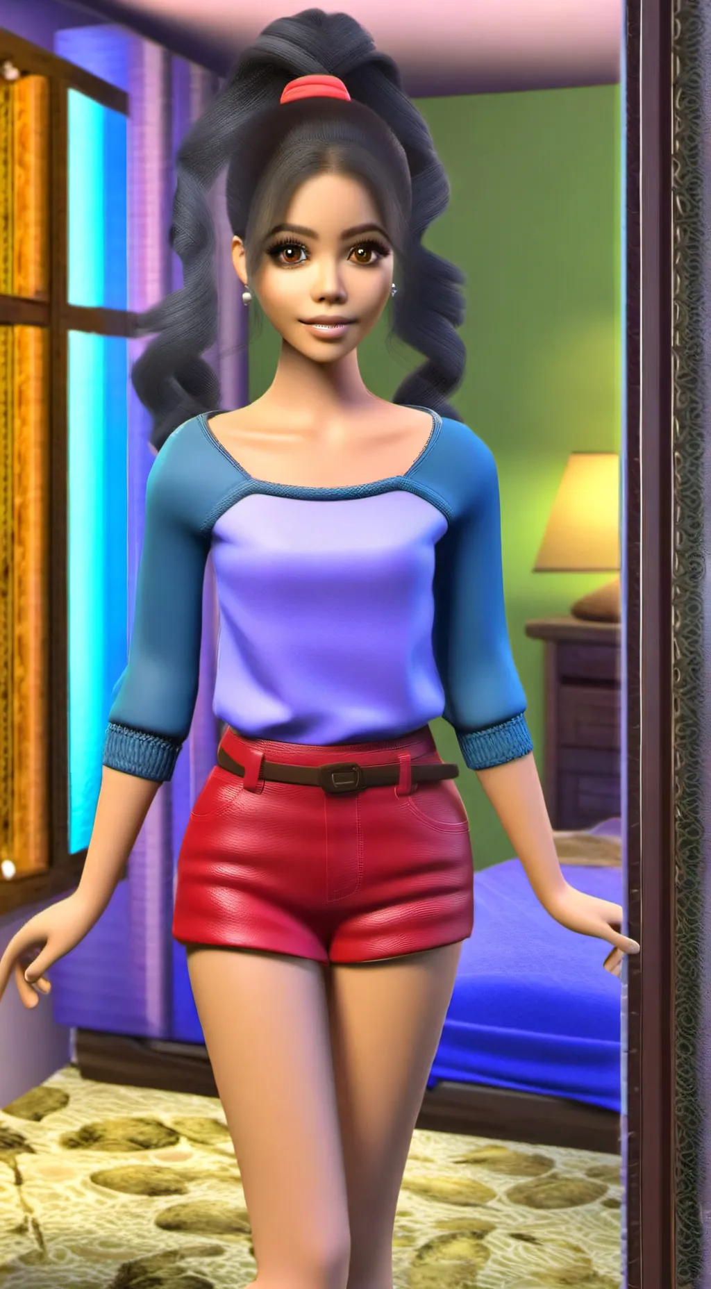 ai character: Rana background