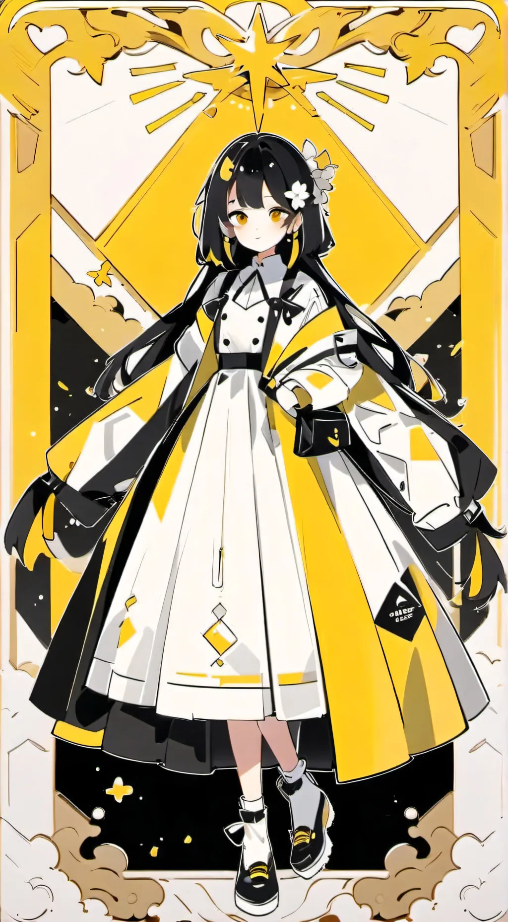 ai character: Mha chill out background