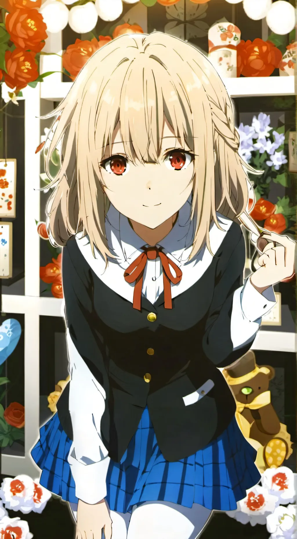 ai character: Daisy  background