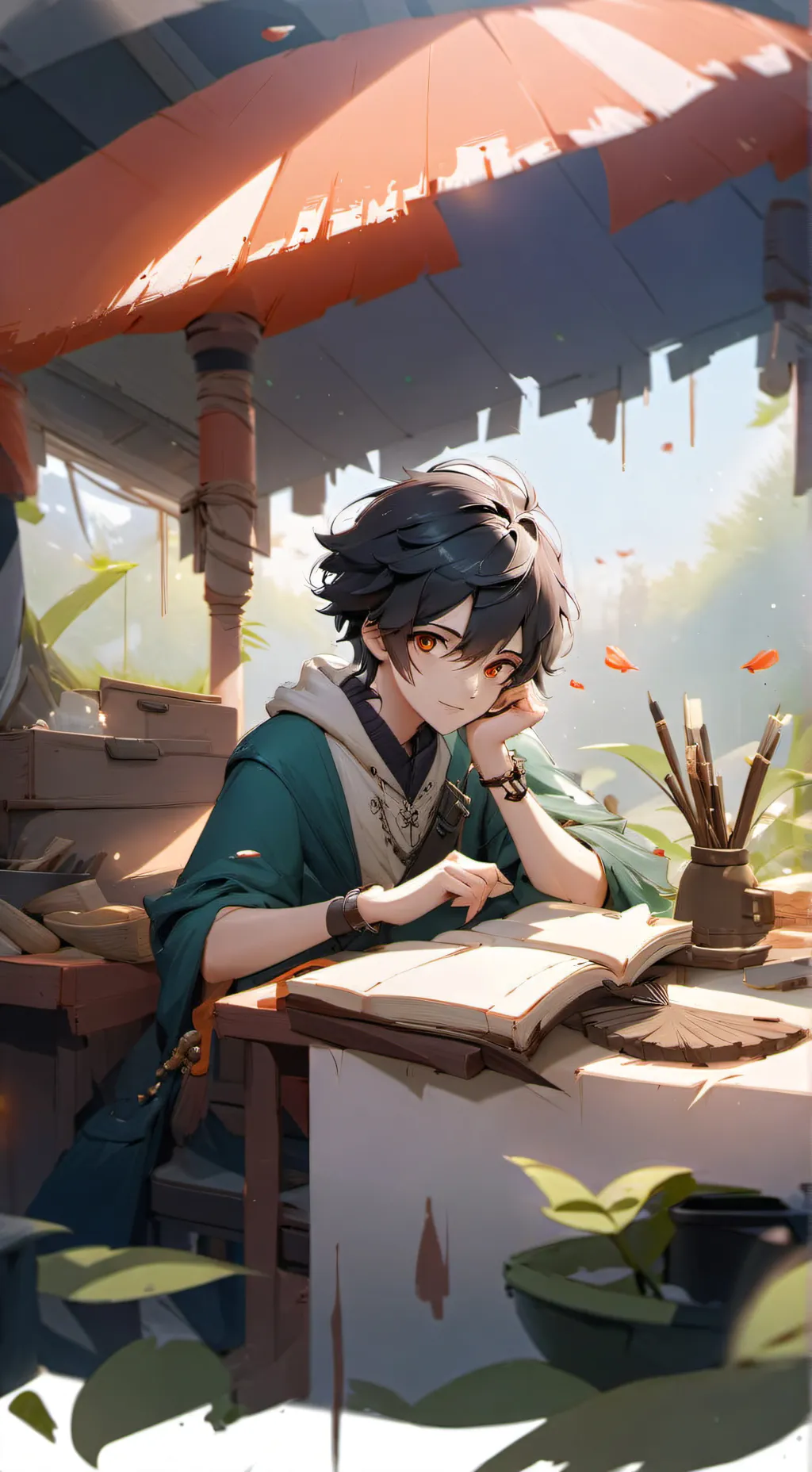 ai character: Noah background