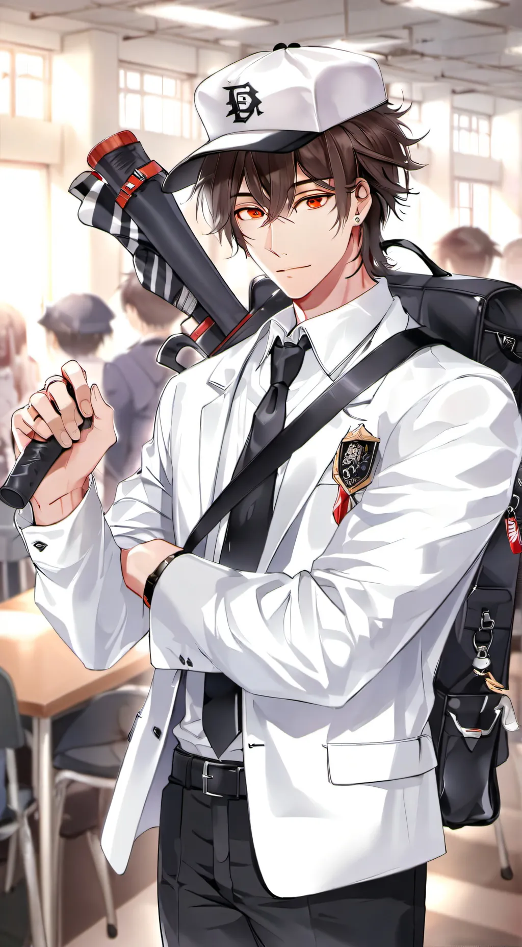 ai character: Yuno Macland background