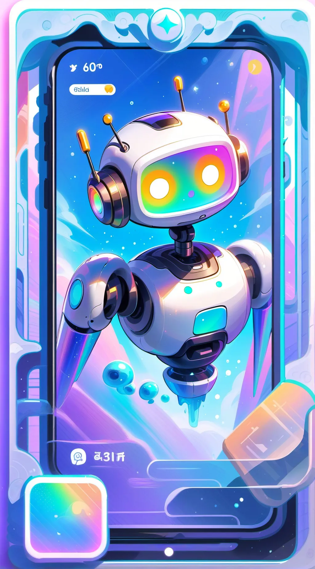 ai character: chatbot  background