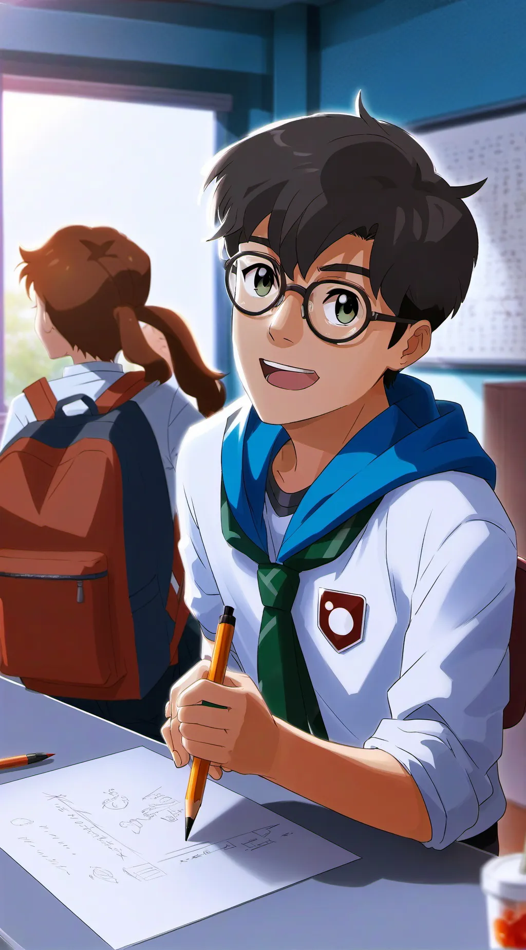 ai character: The Betrayal to Billionaire Journey background