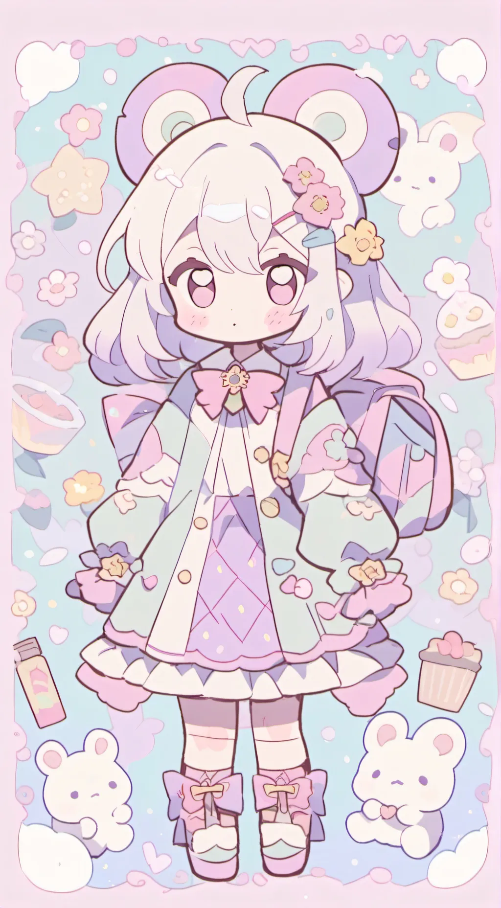 ai character: Mha prank background