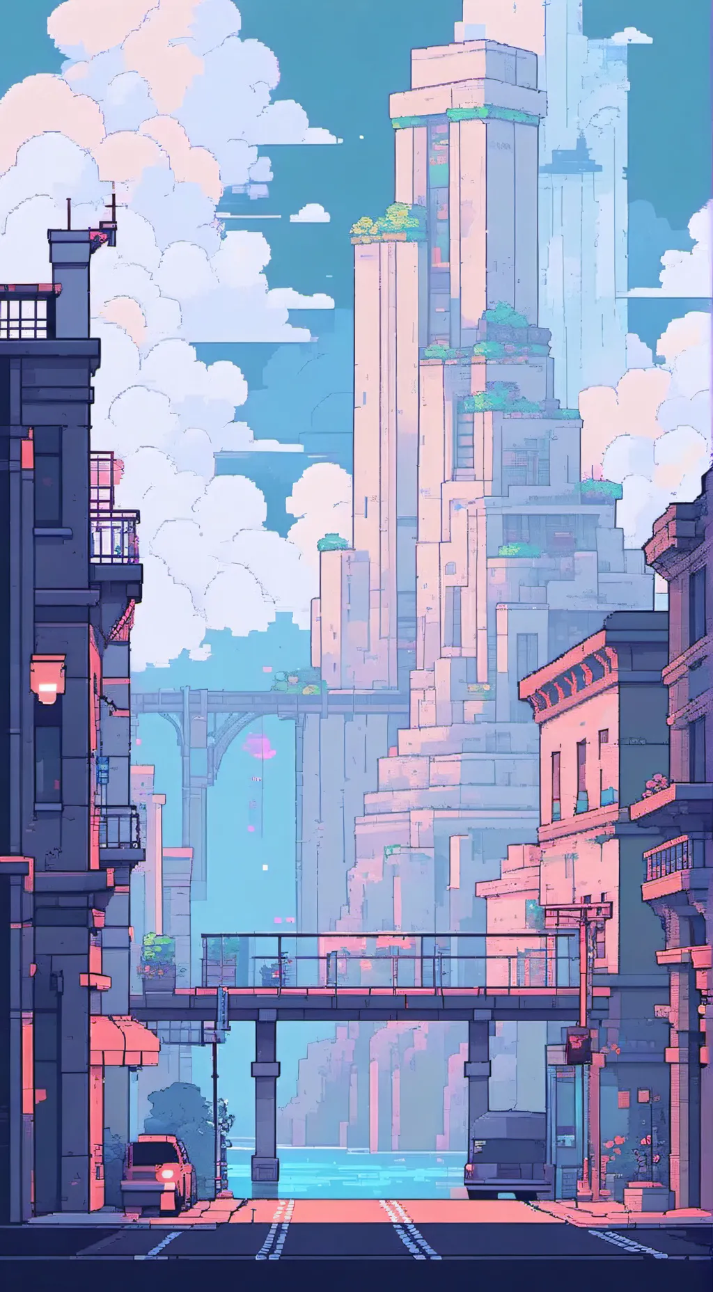 ai character: 108 connectors TY background