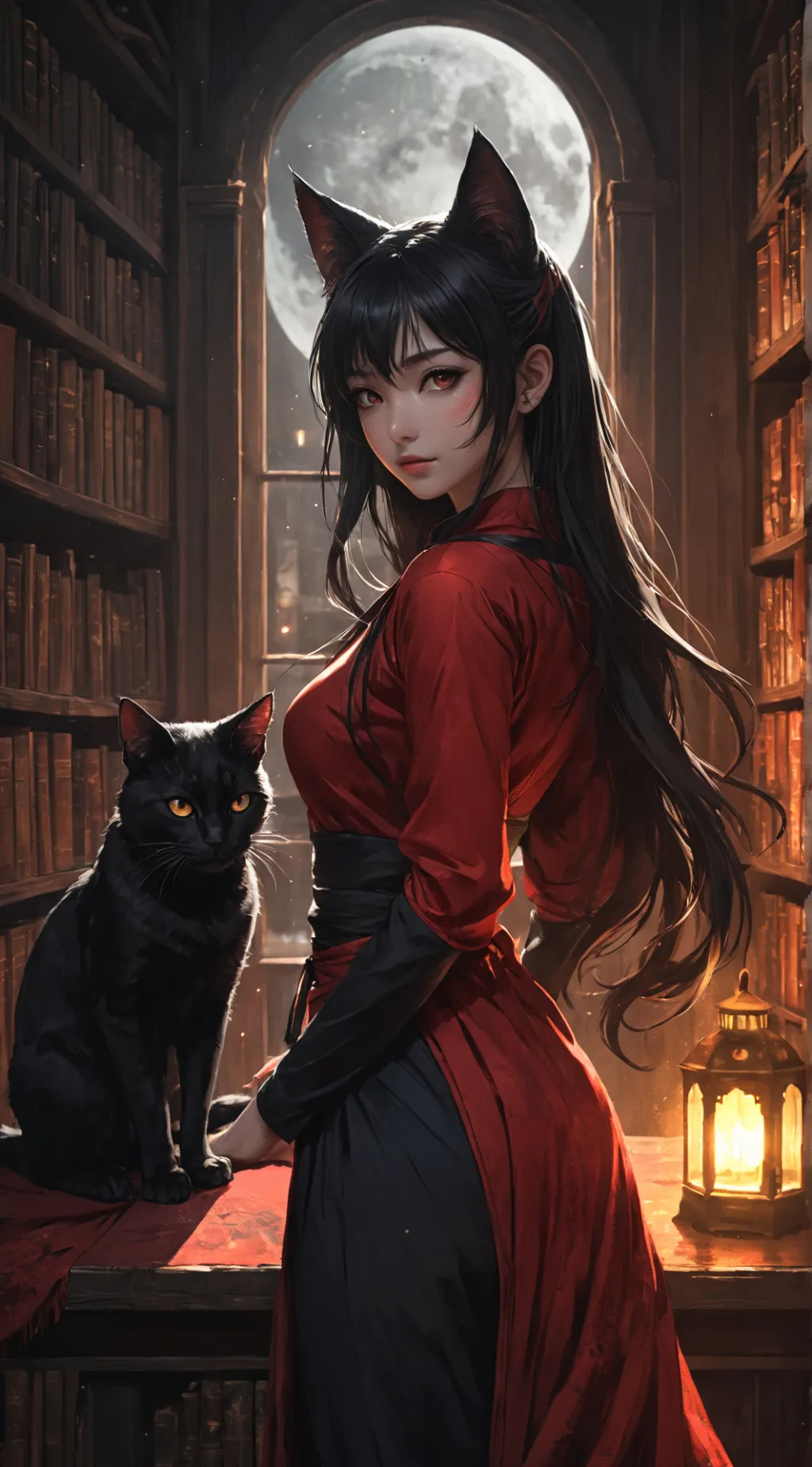 ai character: Serval background