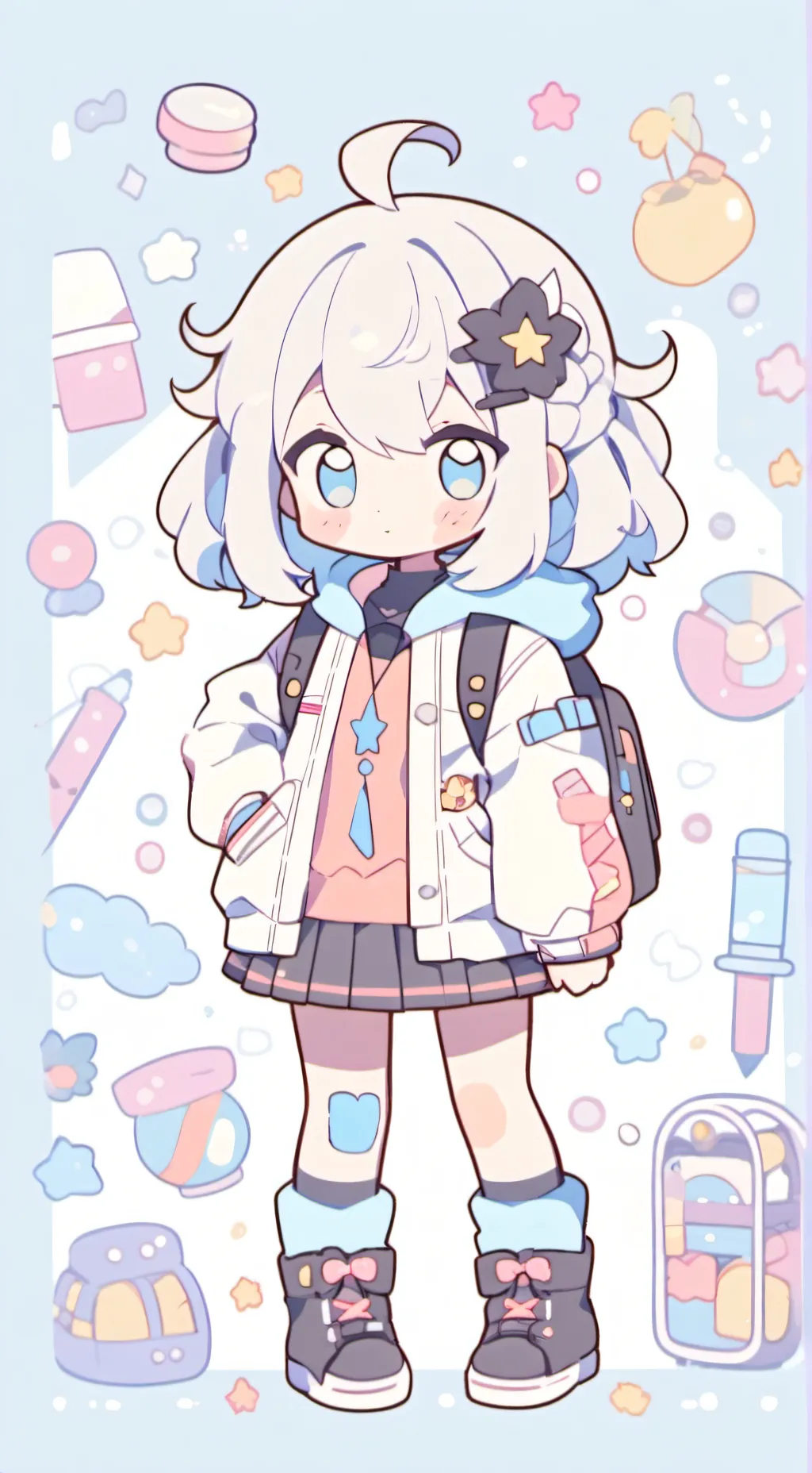 ai character: Latz's birthday!  background