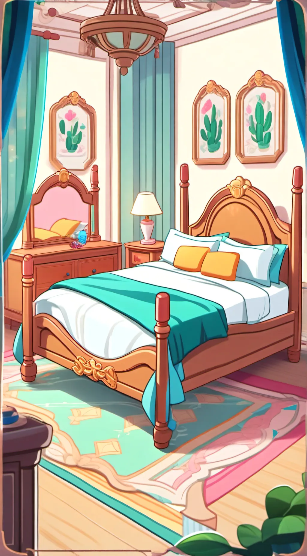 ai character: Roblox Sleepover! background