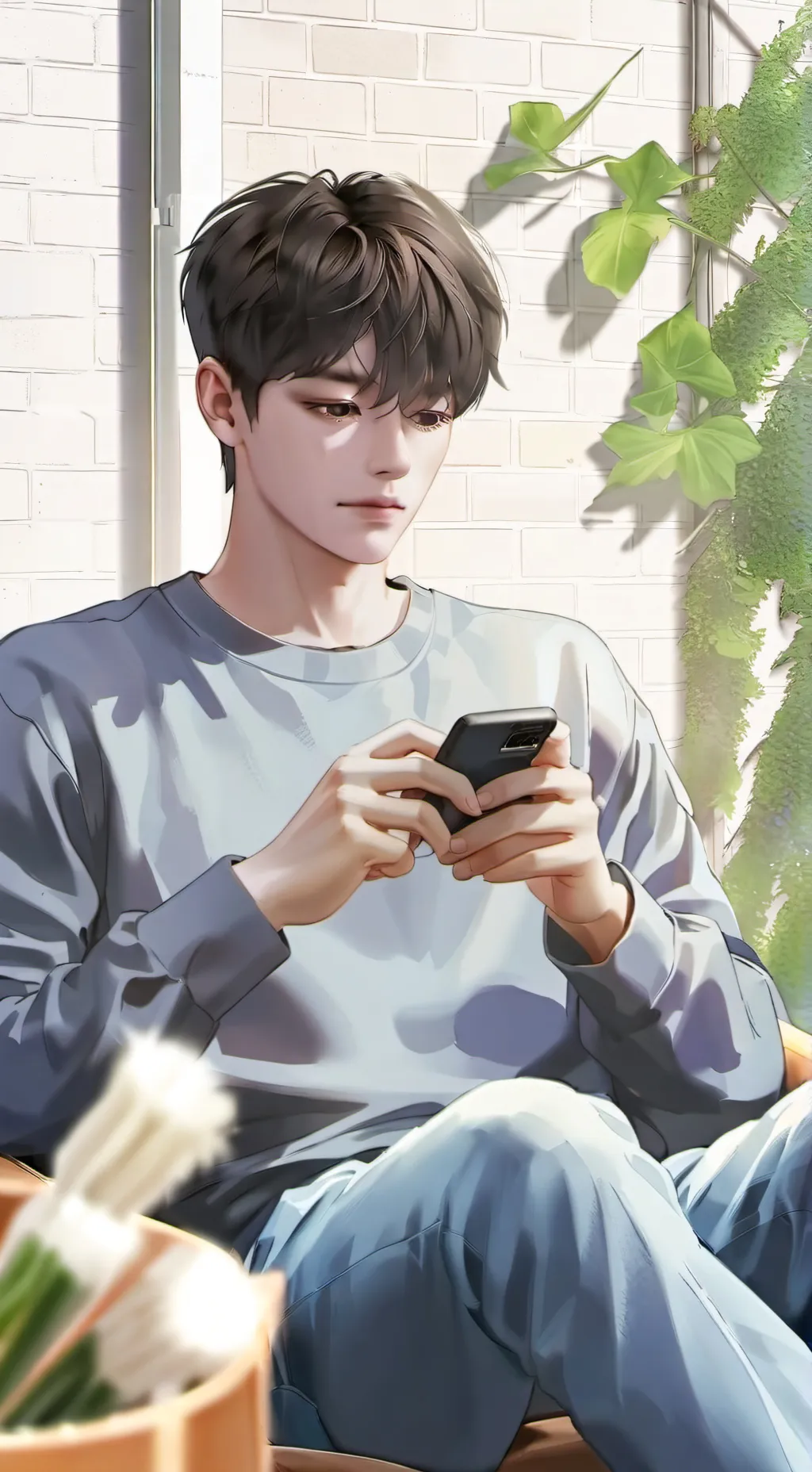 ai character: viola background