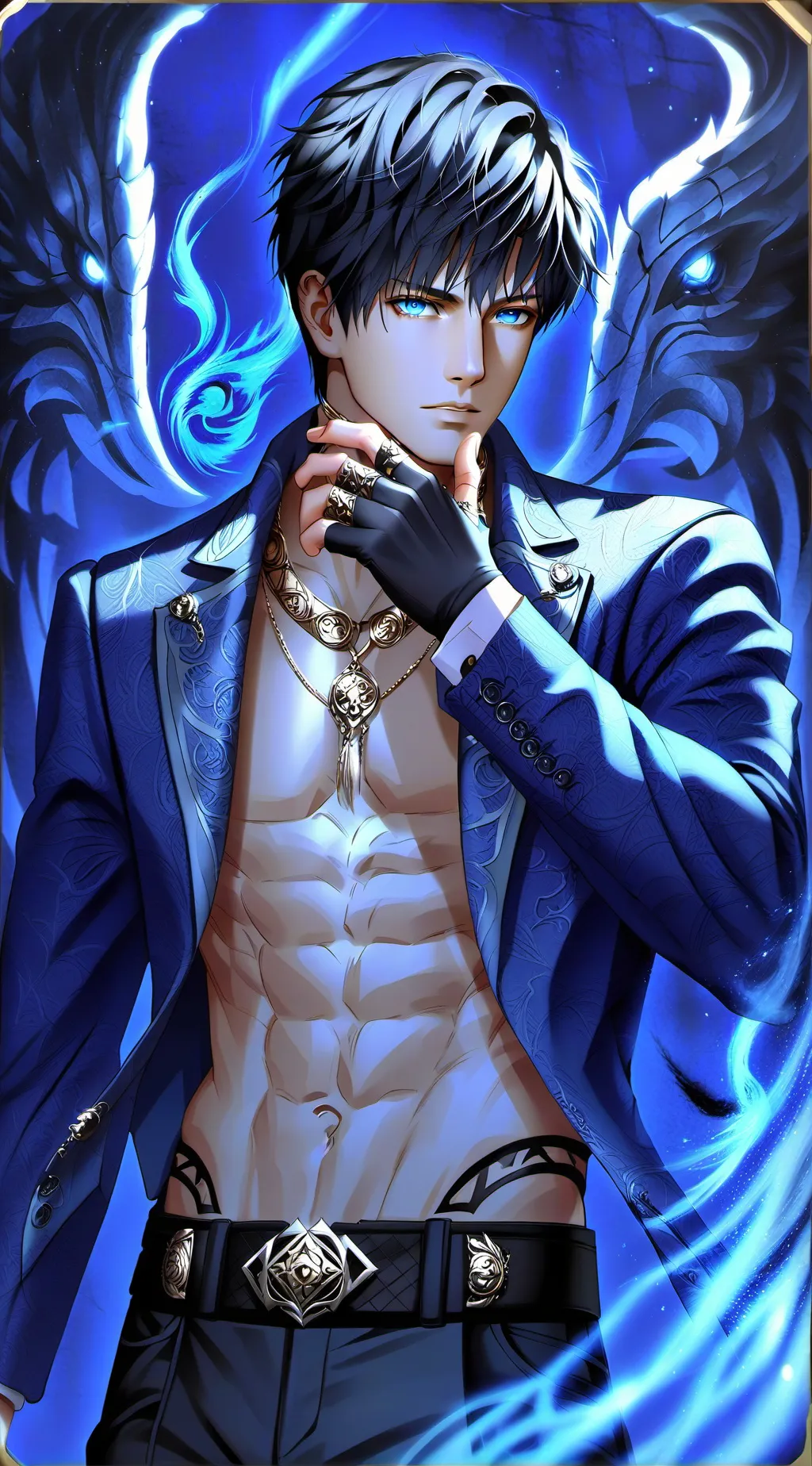 ai character: Magnus  background