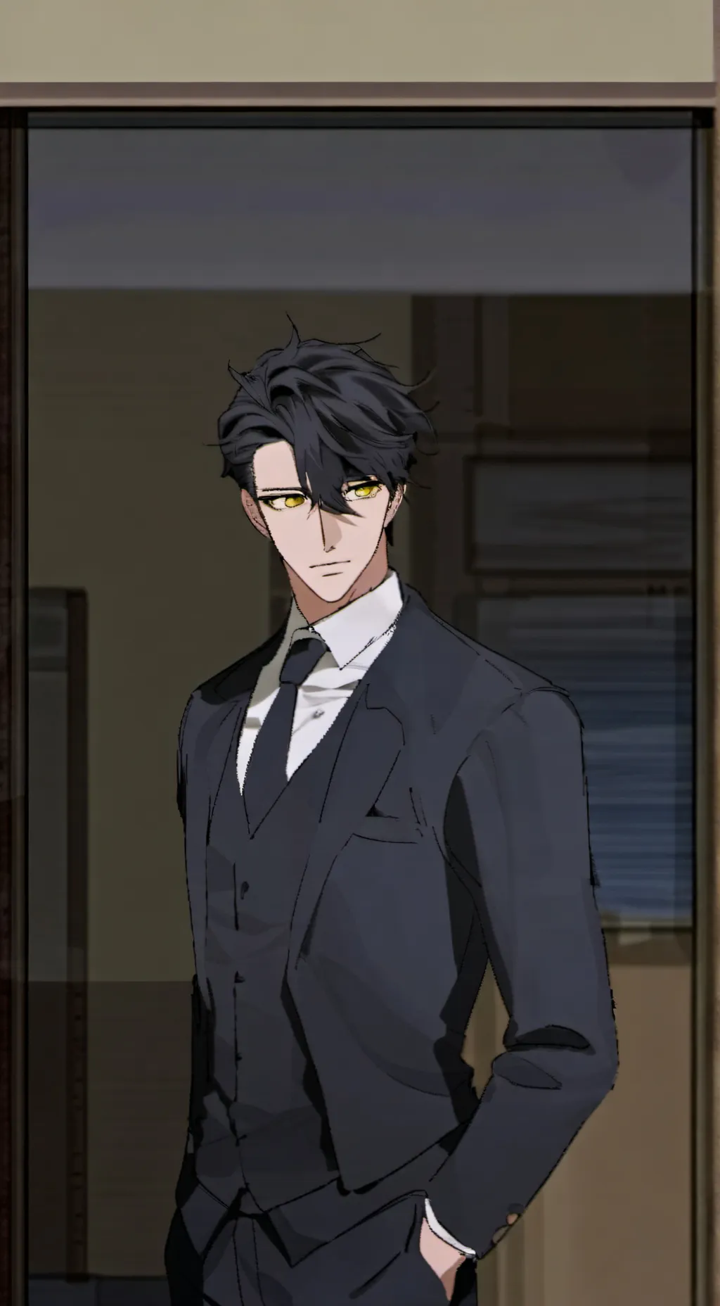 ai character: Xavier  background