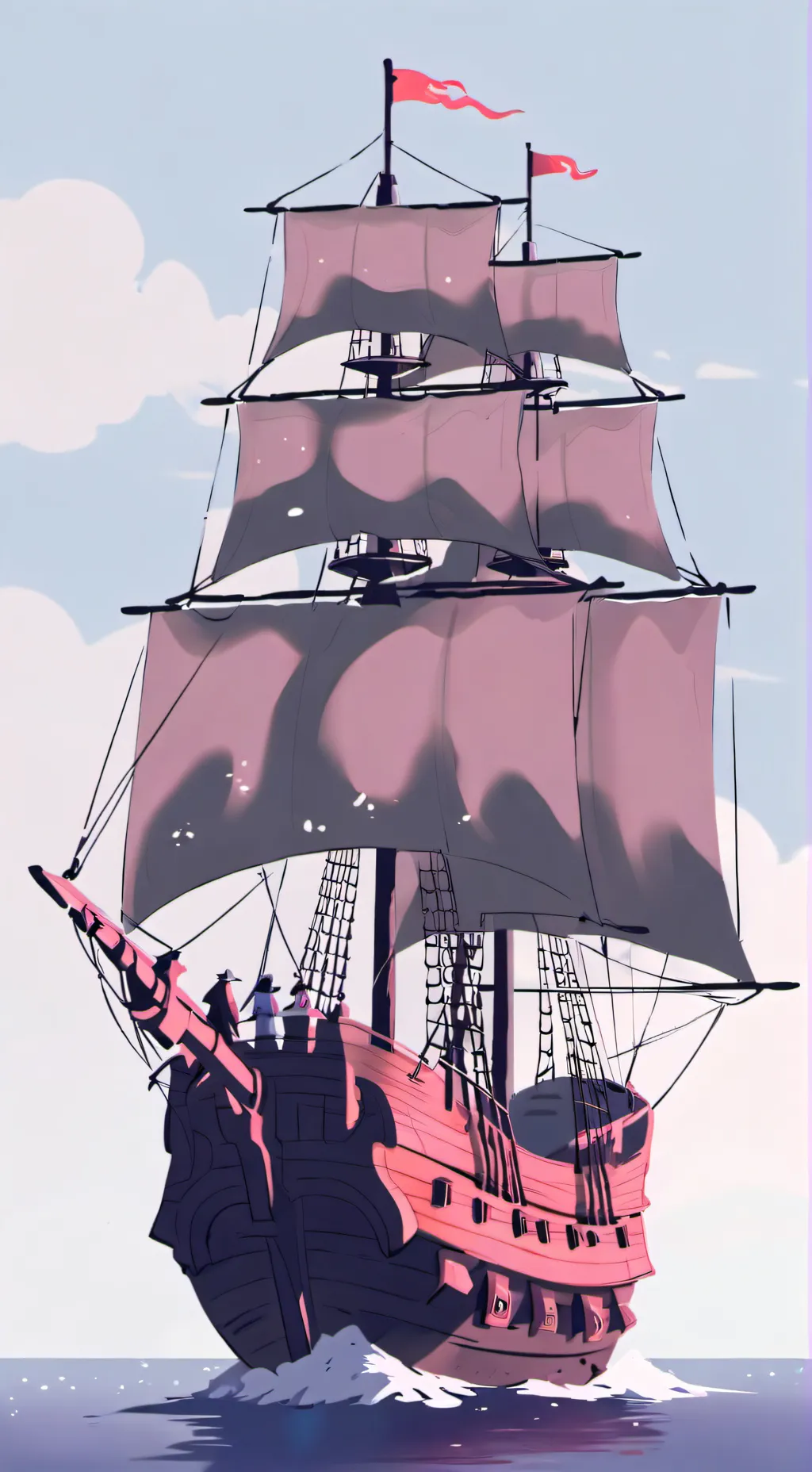 ai character: ONE PIECE background