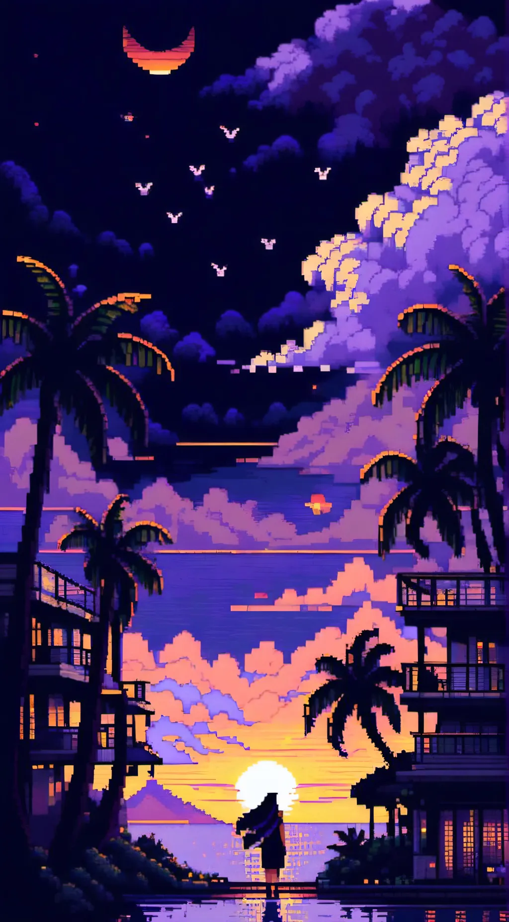 ai character: Mha trip to hawaii background