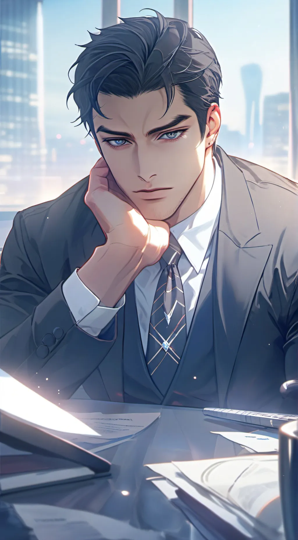 ai character: james background