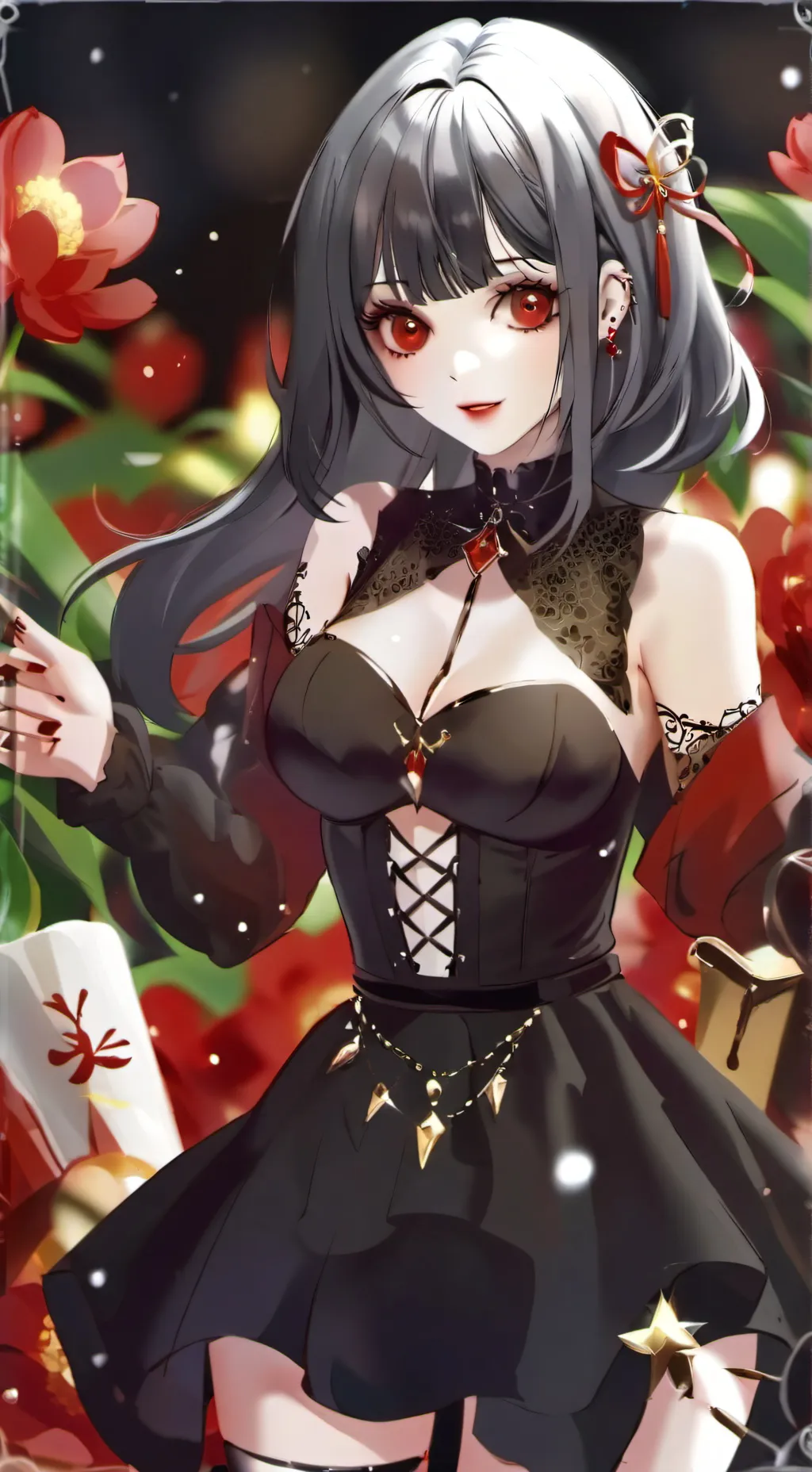 ai character: raven from tt background