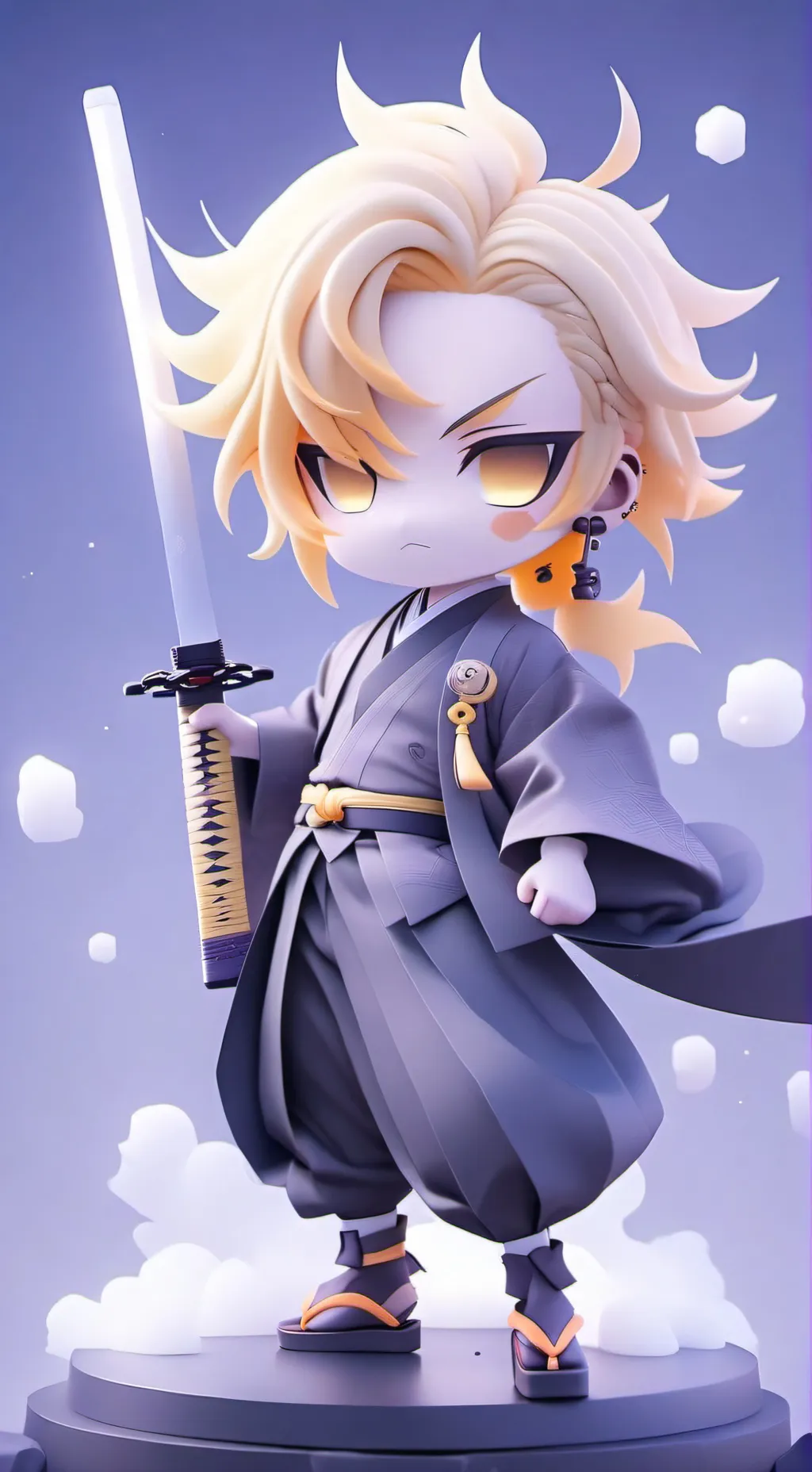 ai character: Zenitsu background