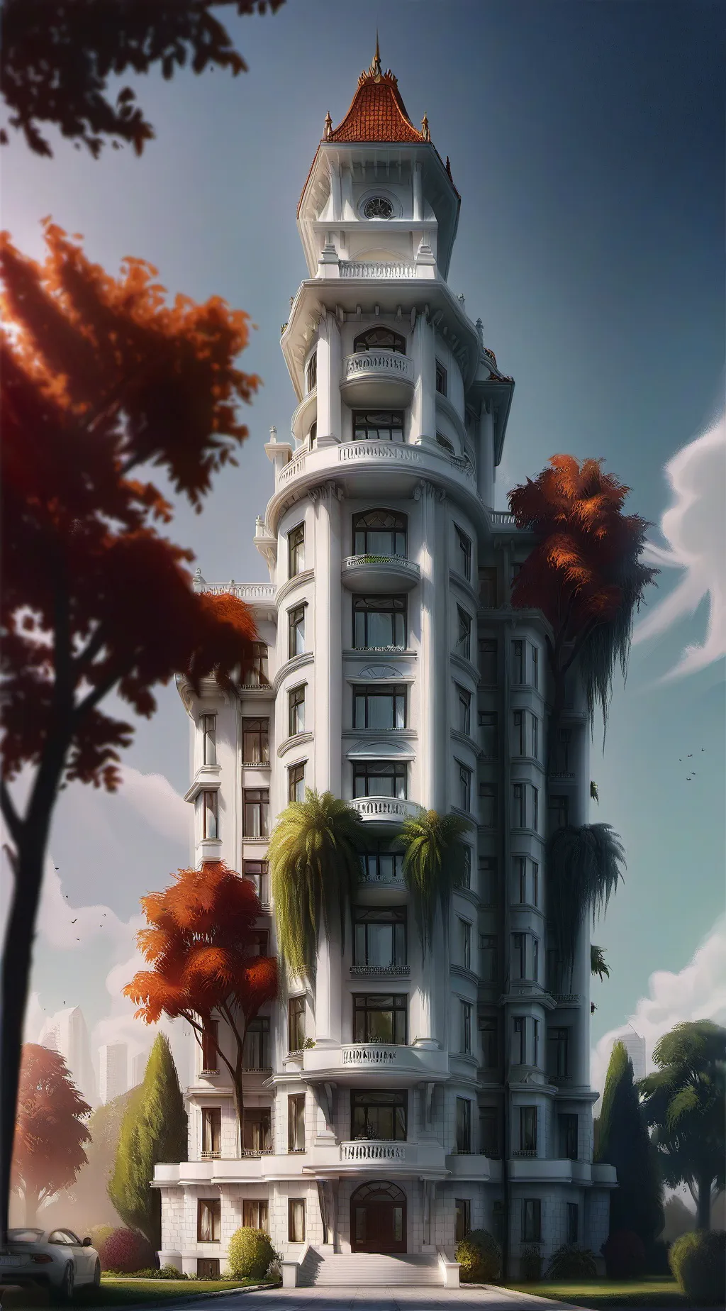 ai character: Snowflakes Family background