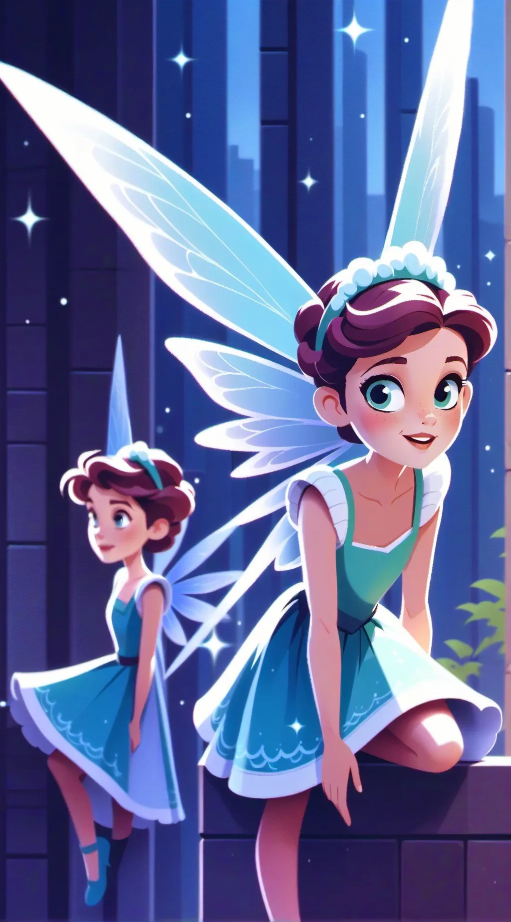 ai character: Gravity falls background